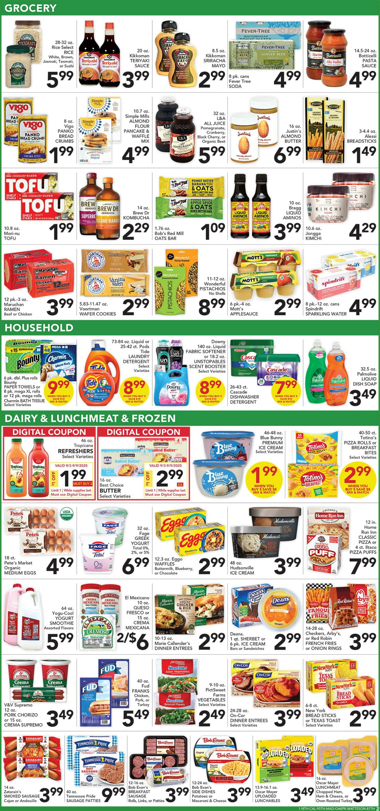 Catalogue Pete's Fresh Market from 08/27/2025