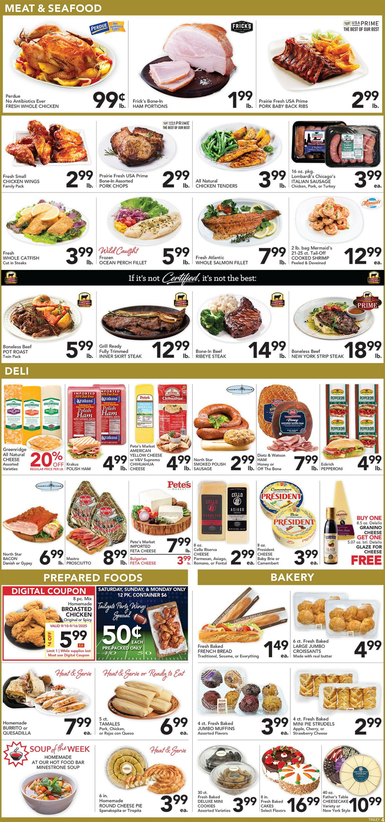 Catalogue Pete's Fresh Market from 09/03/2025