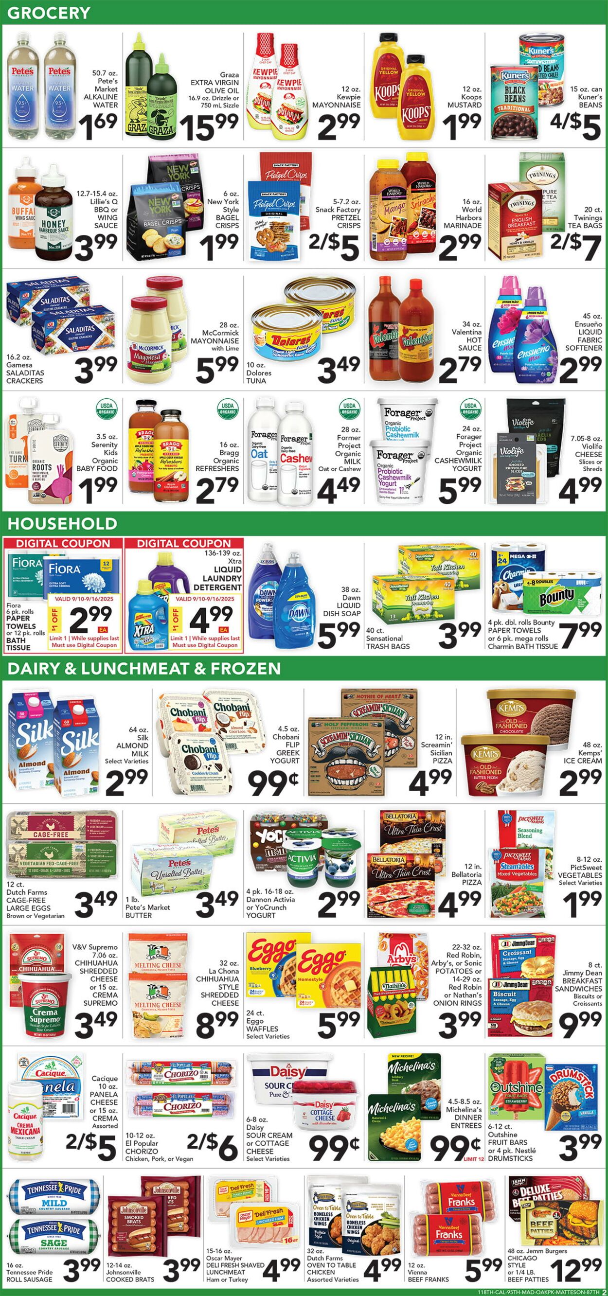 Catalogue Pete's Fresh Market from 09/17/2025