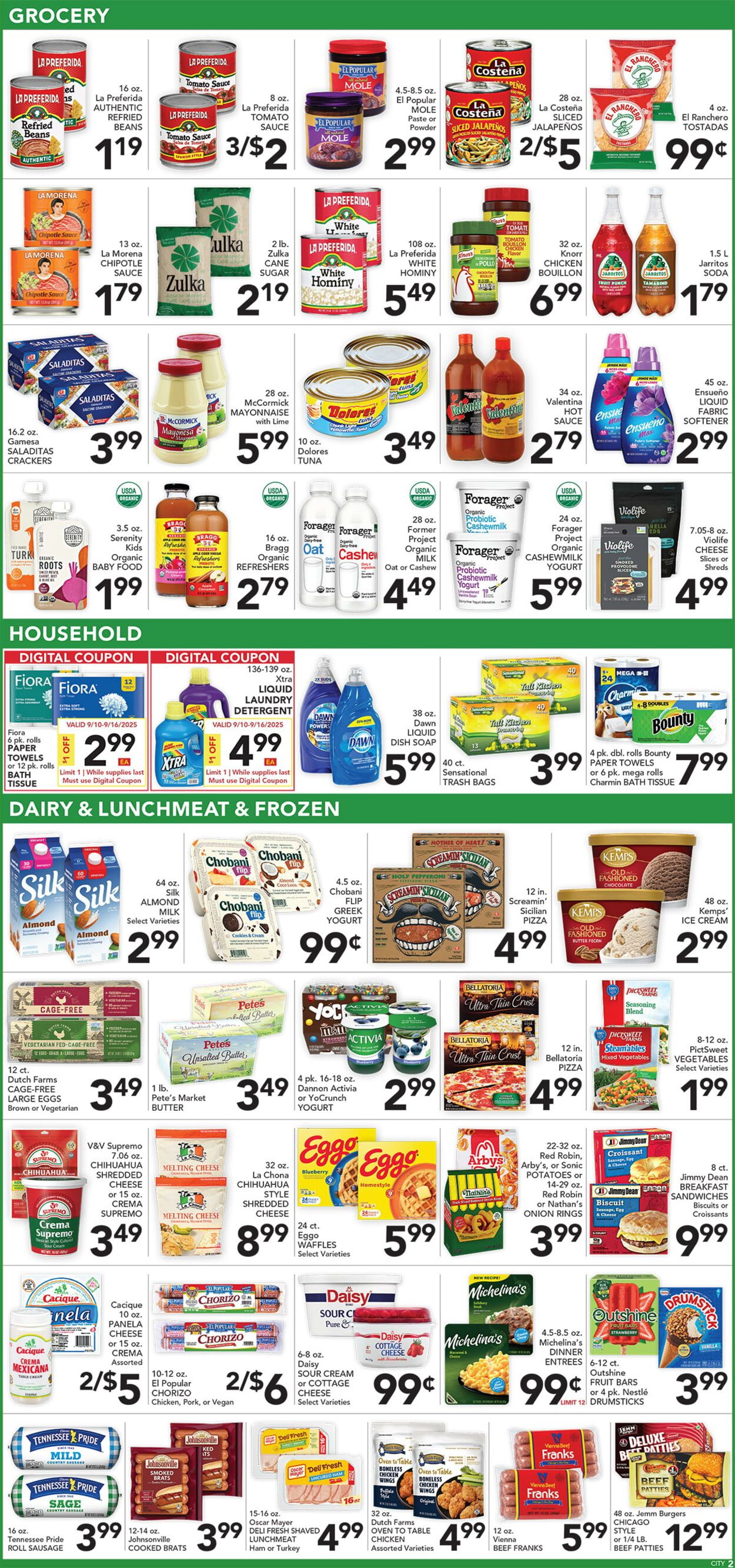 Catalogue Pete's Fresh Market from 09/17/2025
