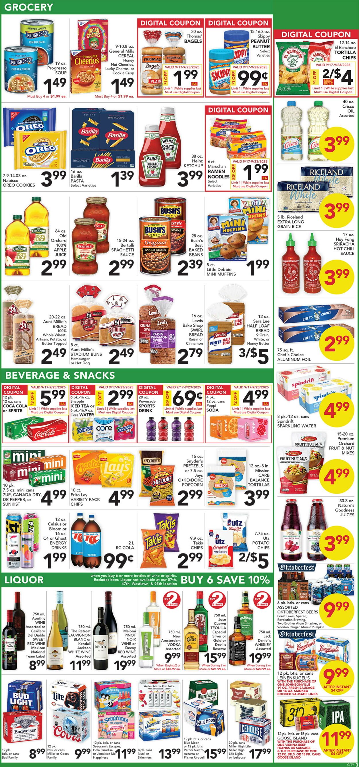 Catalogue Pete's Fresh Market from 09/17/2025