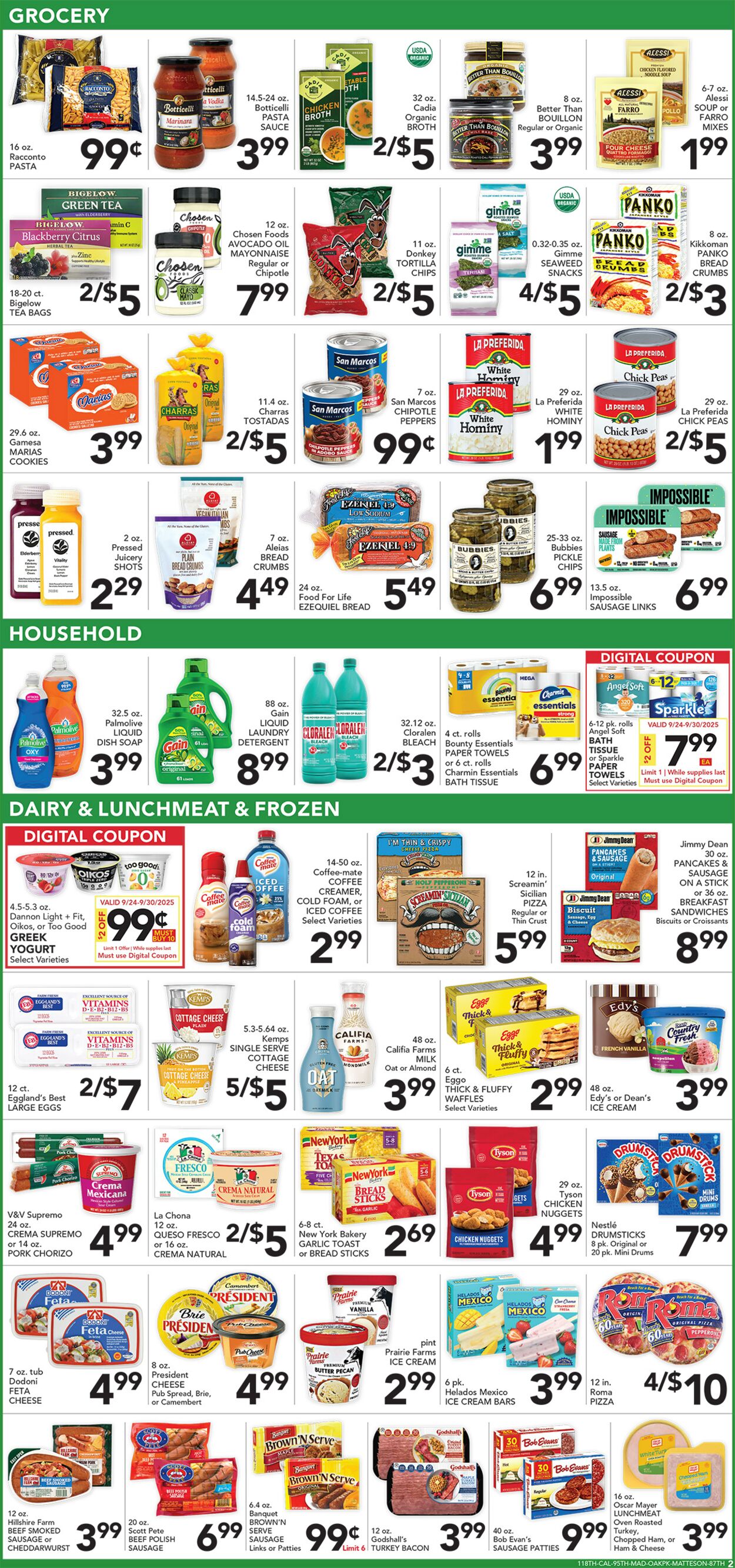 Catalogue Pete's Fresh Market from 09/24/2025