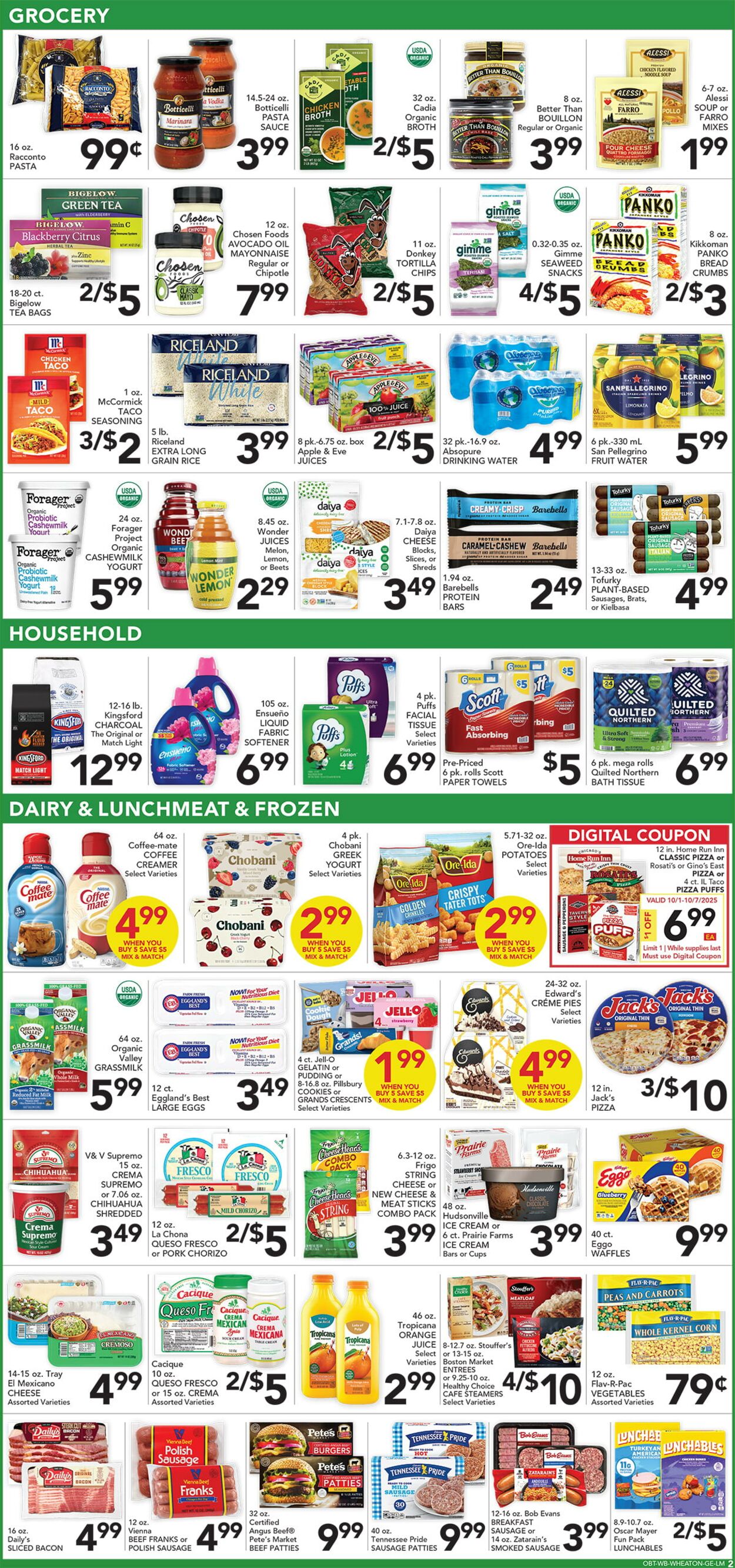 Catalogue Pete's Fresh Market from 10/01/2025