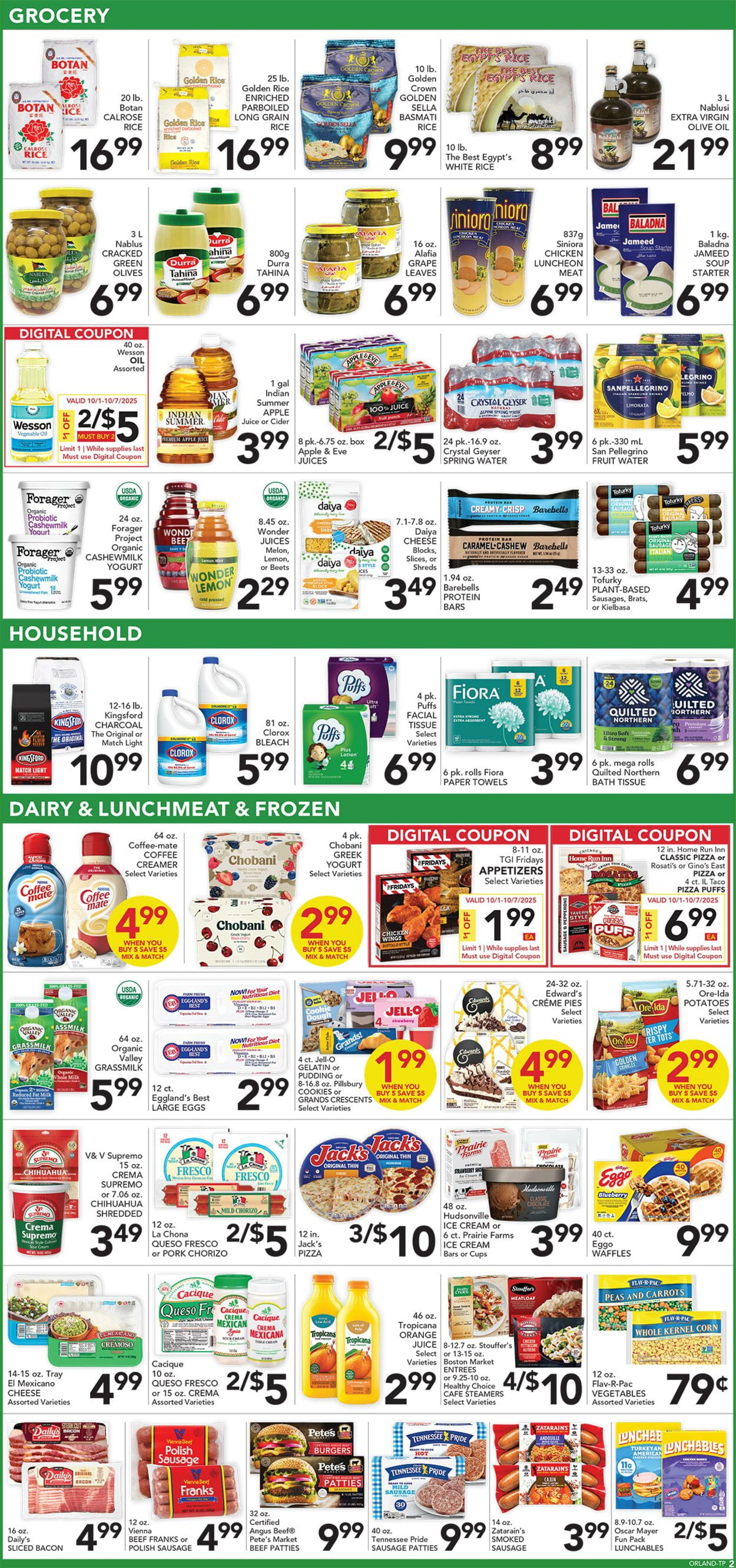 Catalogue Pete's Fresh Market from 10/01/2025