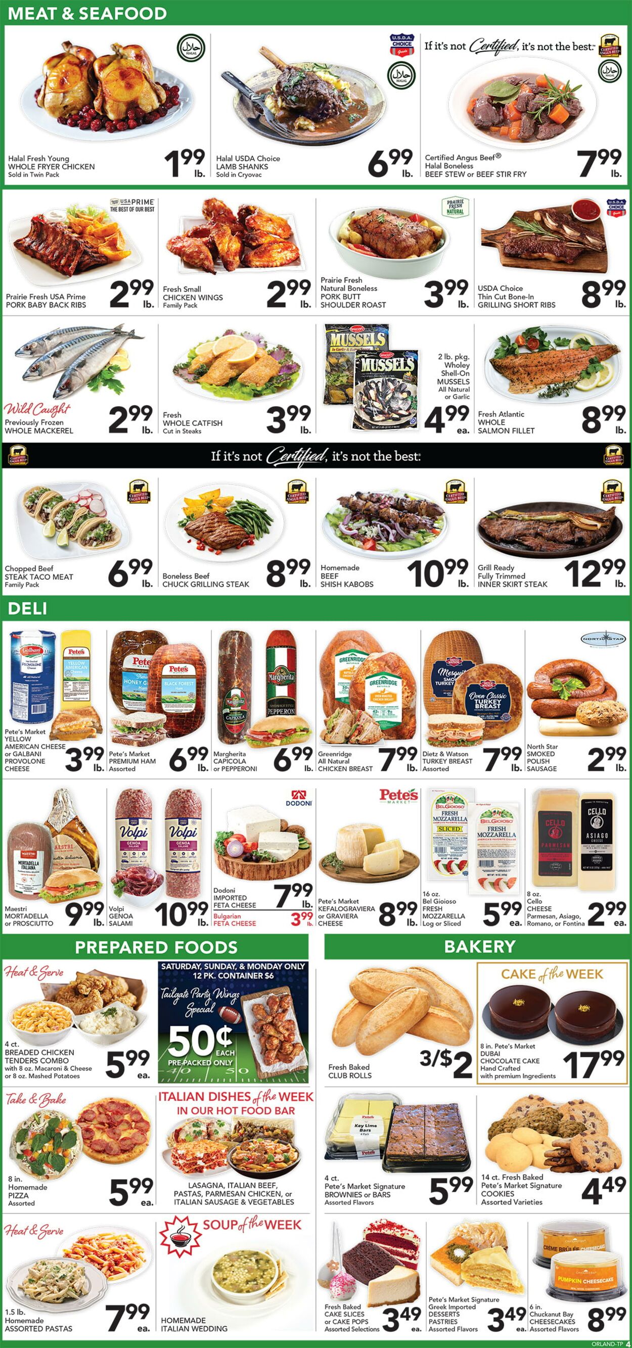 Catalogue Pete's Fresh Market from 10/08/2025