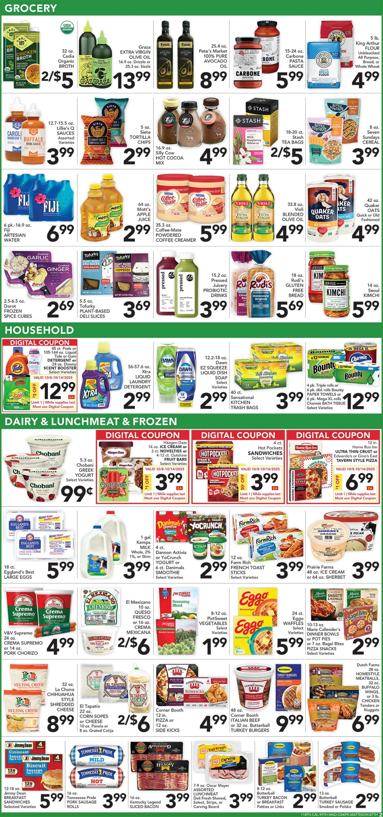Catalogue Pete's Fresh Market from 10/08/2025