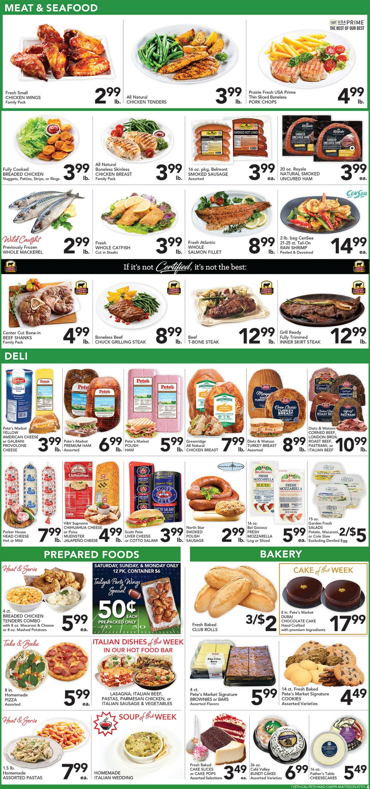 Catalogue Pete's Fresh Market from 10/08/2025