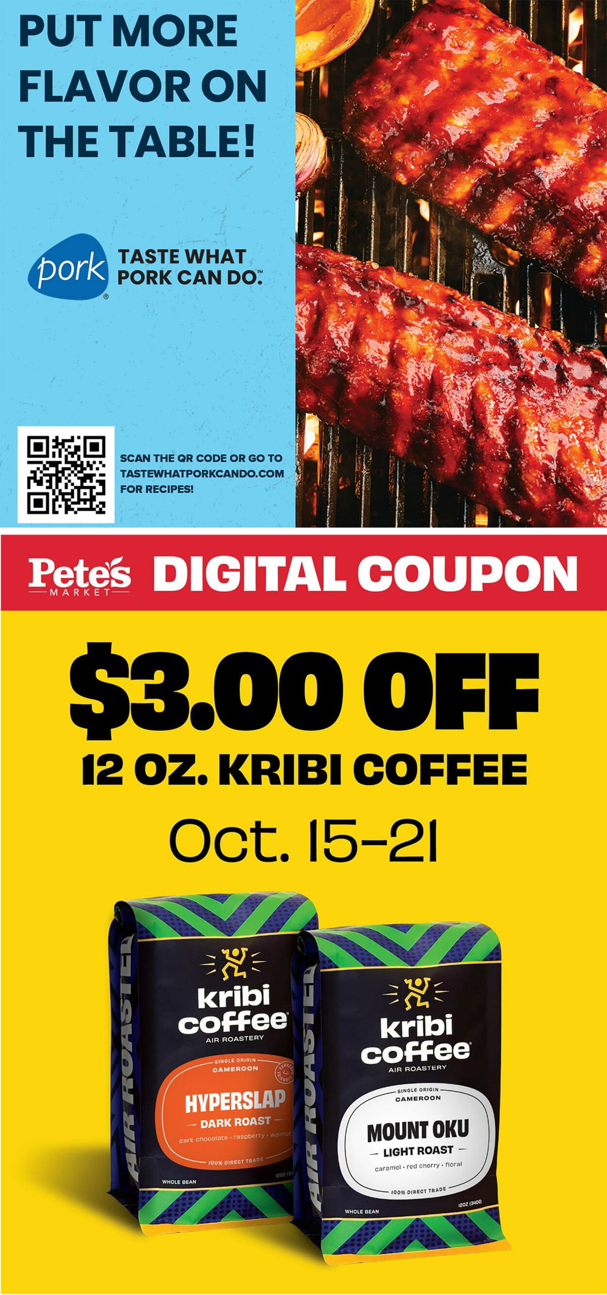 Catalogue Pete's Fresh Market from 10/15/2025