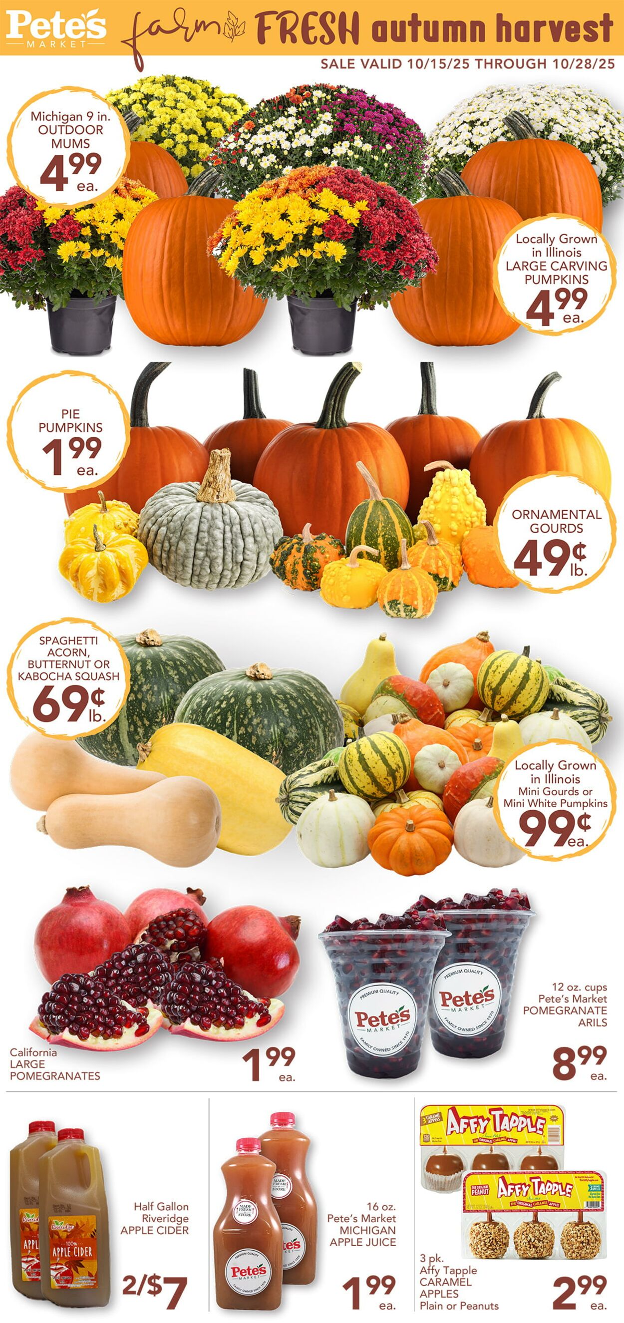Catalogue Pete's Fresh Market from 10/15/2025