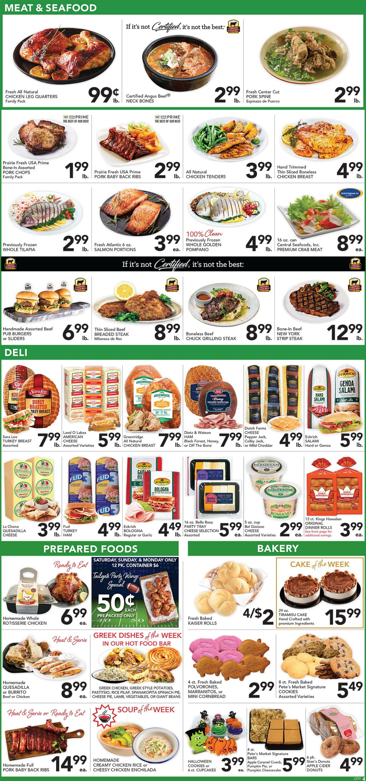 Catalogue Pete's Fresh Market from 10/15/2025