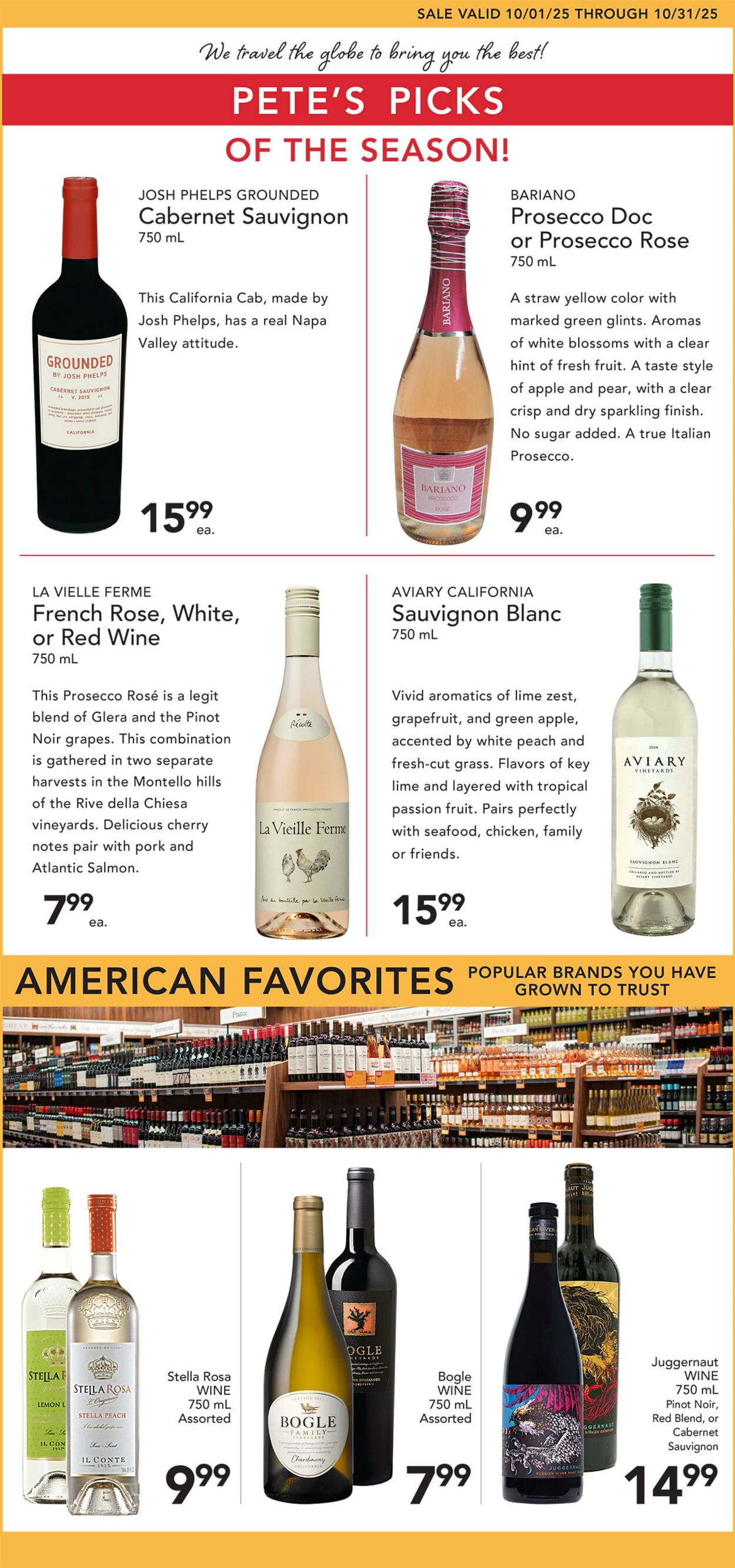 Catalogue Pete's Fresh Market from 10/15/2025