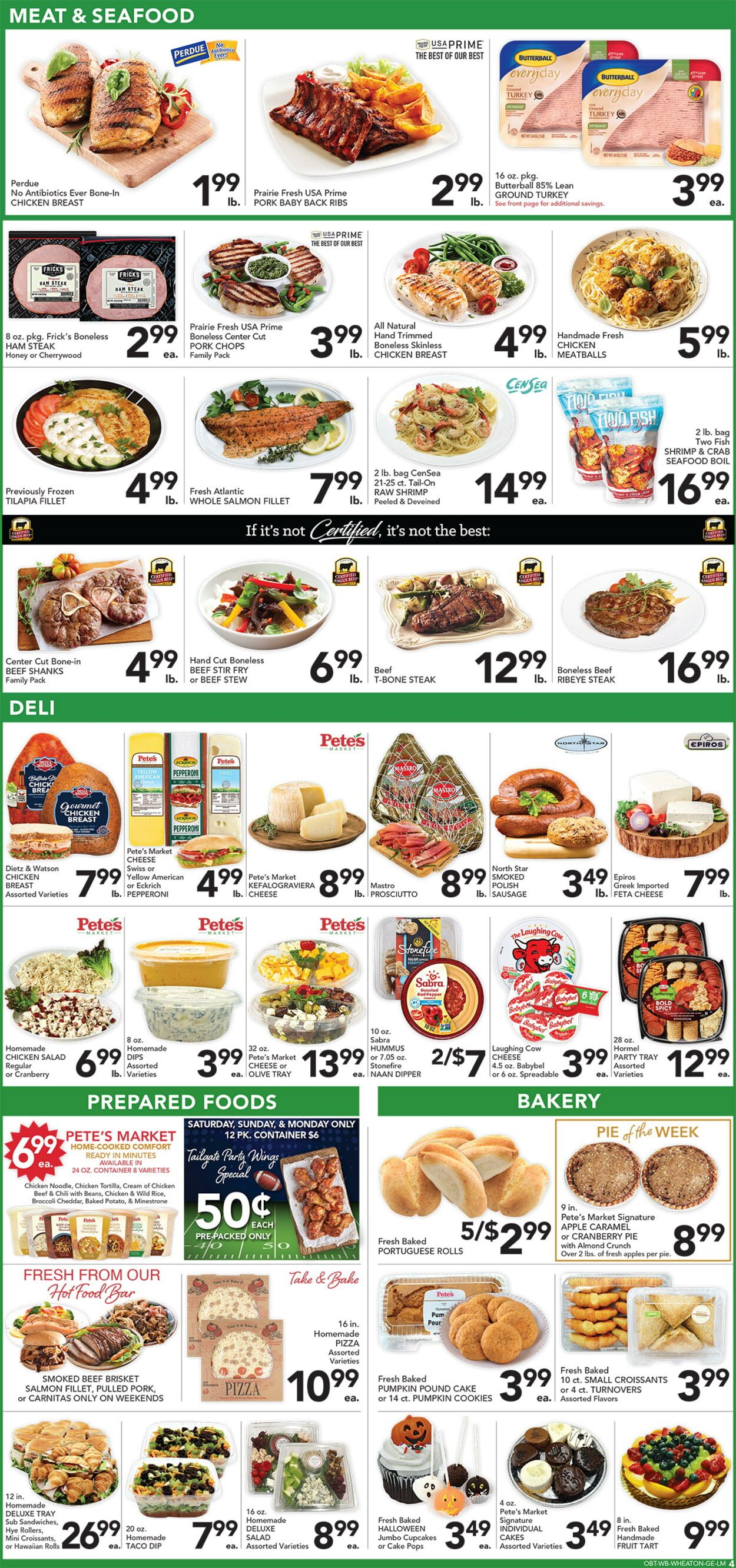 Catalogue Pete's Fresh Market from 10/15/2025