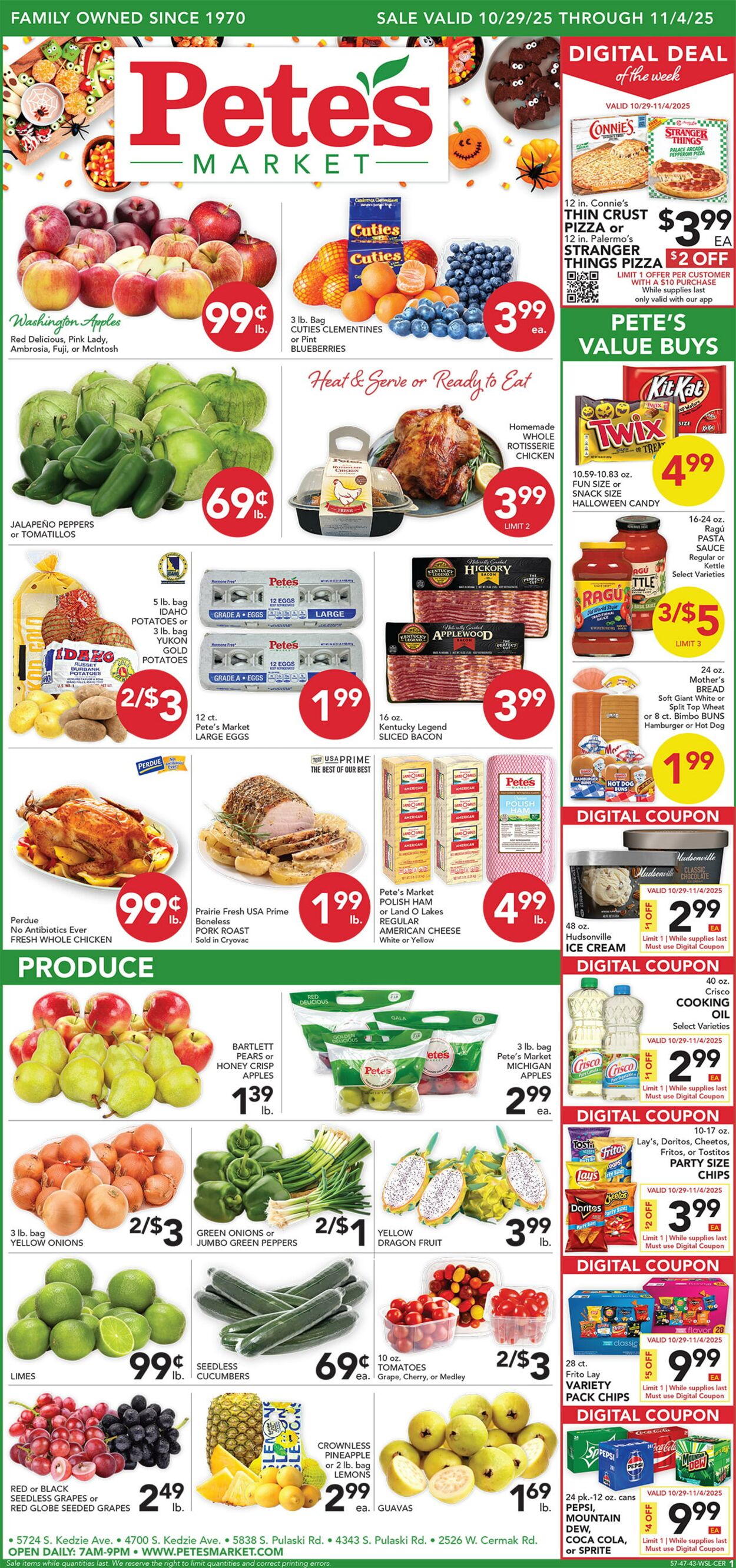 Catalogue Pete's Fresh Market from 10/22/2025