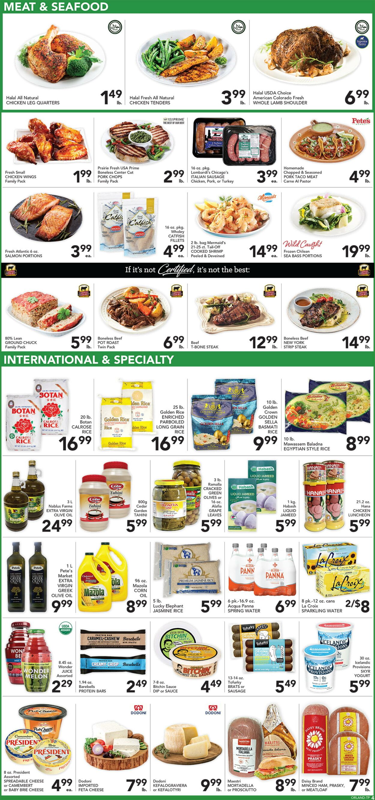 Catalogue Pete's Fresh Market from 10/22/2025