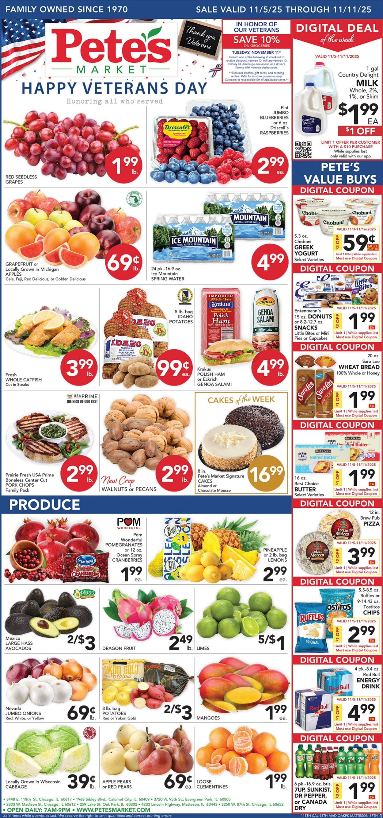 Catalogue Pete's Fresh Market from 10/29/2025
