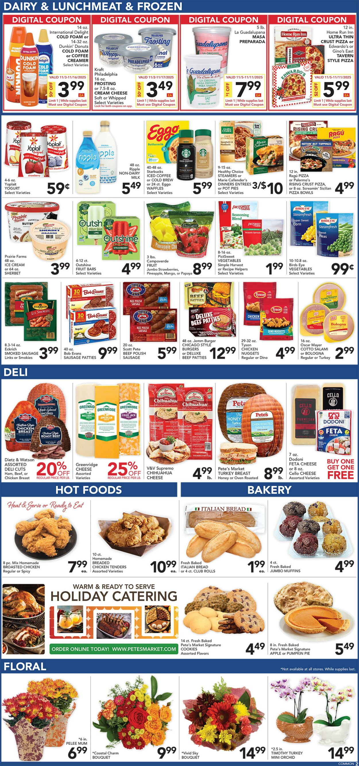 Catalogue Pete's Fresh Market from 10/29/2025