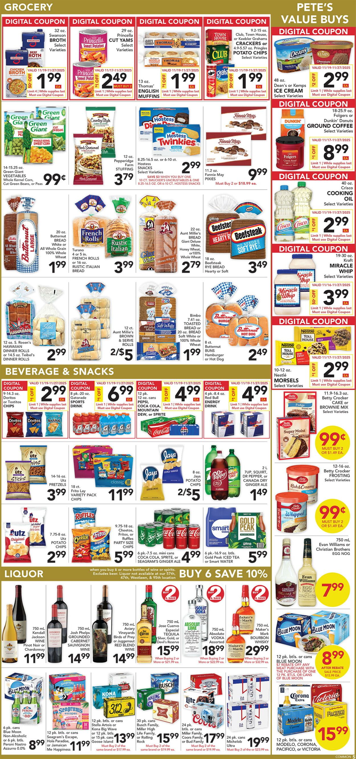 Catalogue Pete's Fresh Market from 11/19/2025