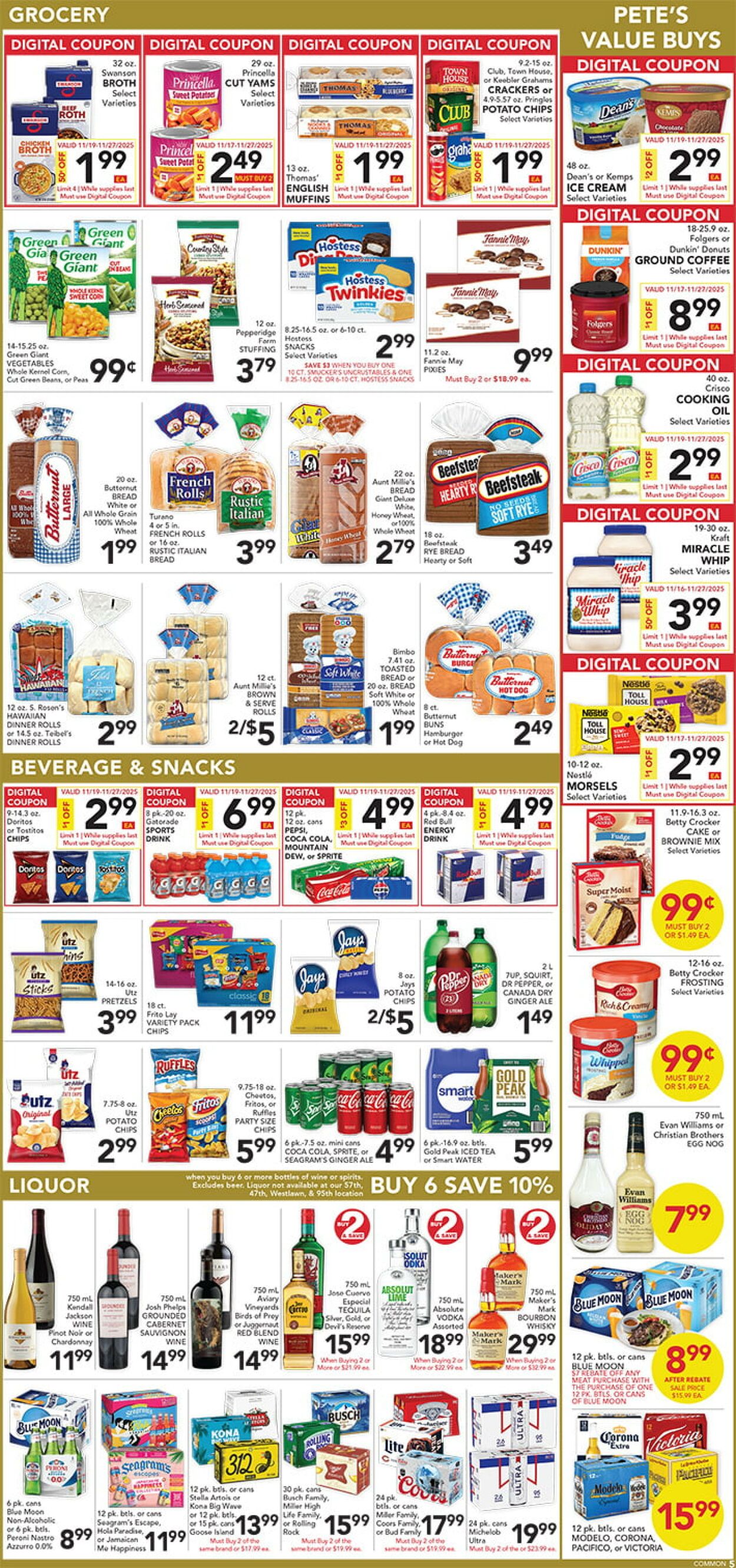 Catalogue Pete's Fresh Market from 11/19/2025