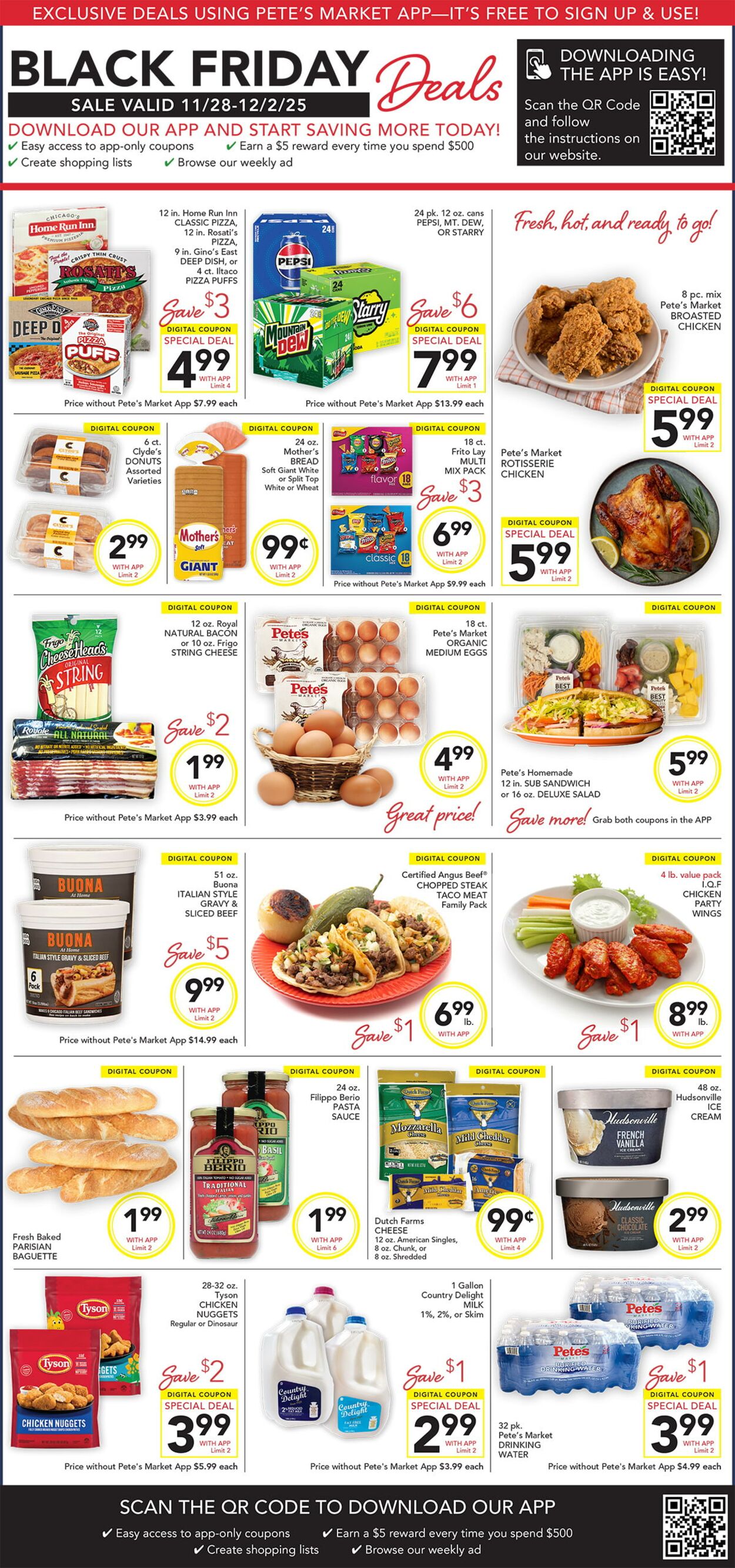 Catalogue Pete's Fresh Market from 11/26/2025