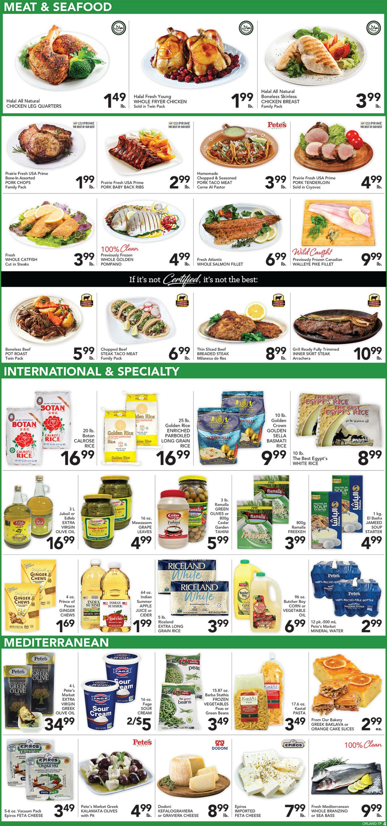 Catalogue Pete's Fresh Market from 12/03/2025