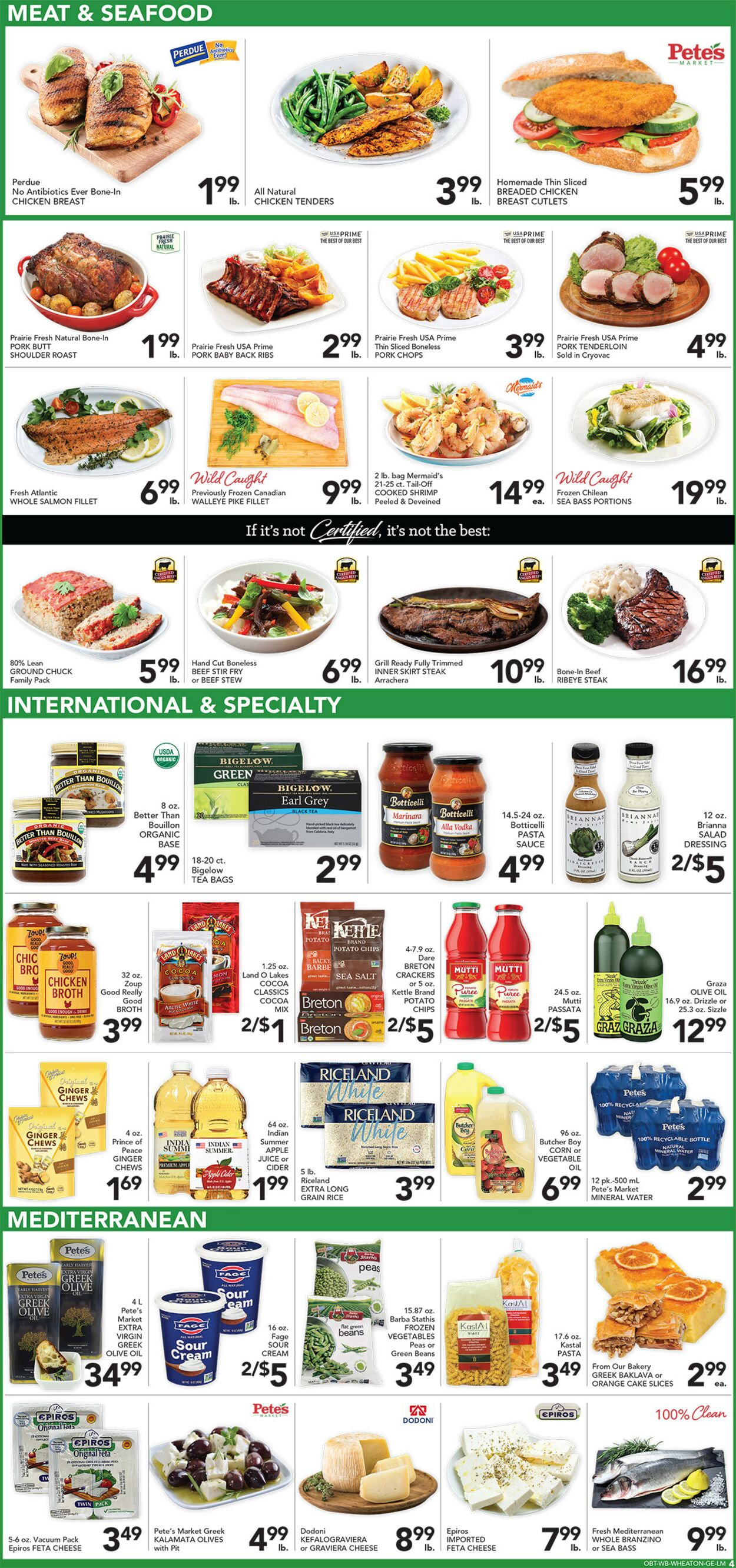 Catalogue Pete's Fresh Market from 12/03/2025