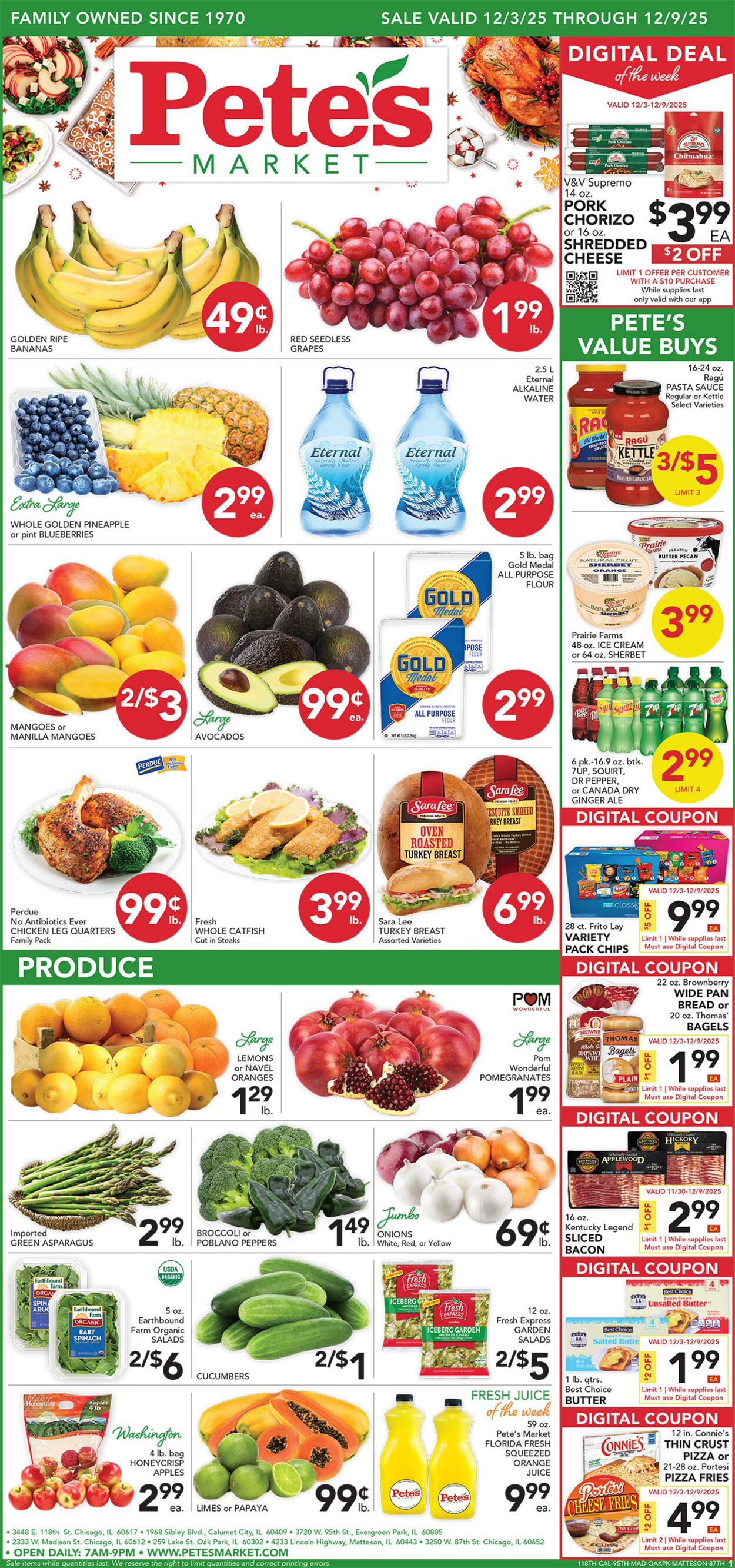 Catalogue Pete's Fresh Market from 12/03/2025