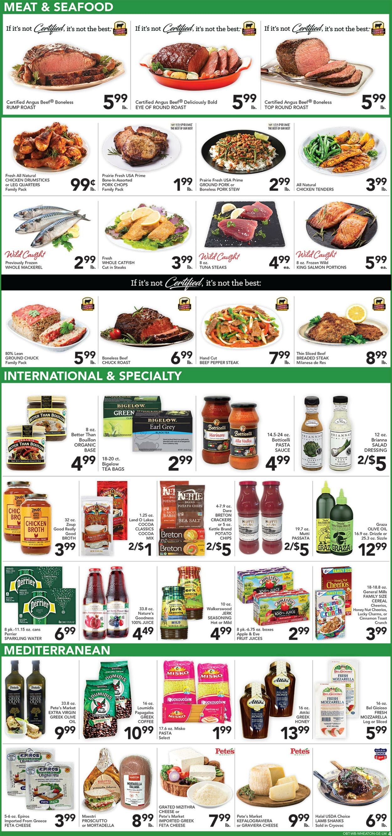 Catalogue Pete's Fresh Market from 12/03/2025