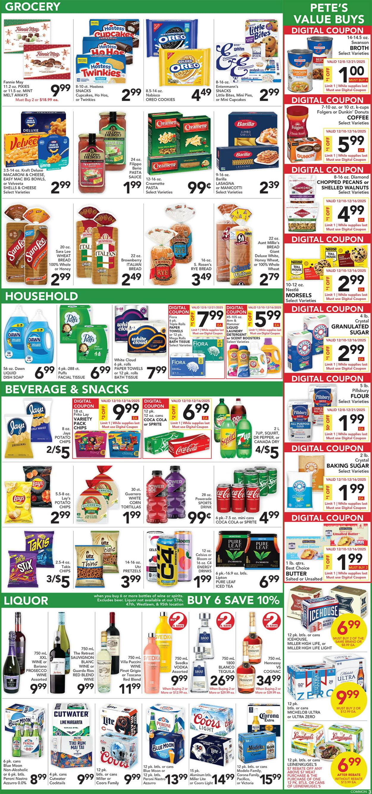 Catalogue Pete's Fresh Market from 12/03/2025