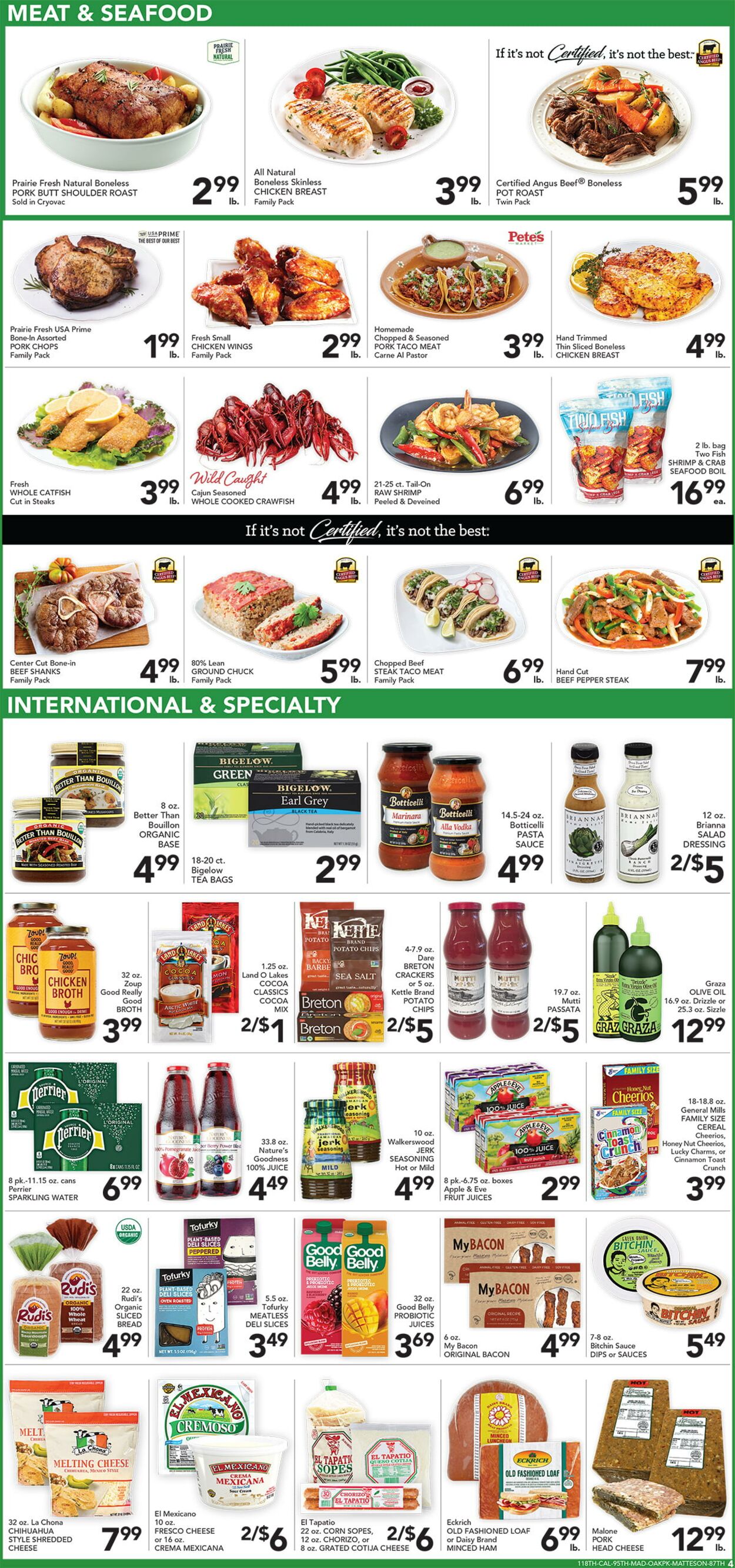 Catalogue Pete's Fresh Market from 12/03/2025