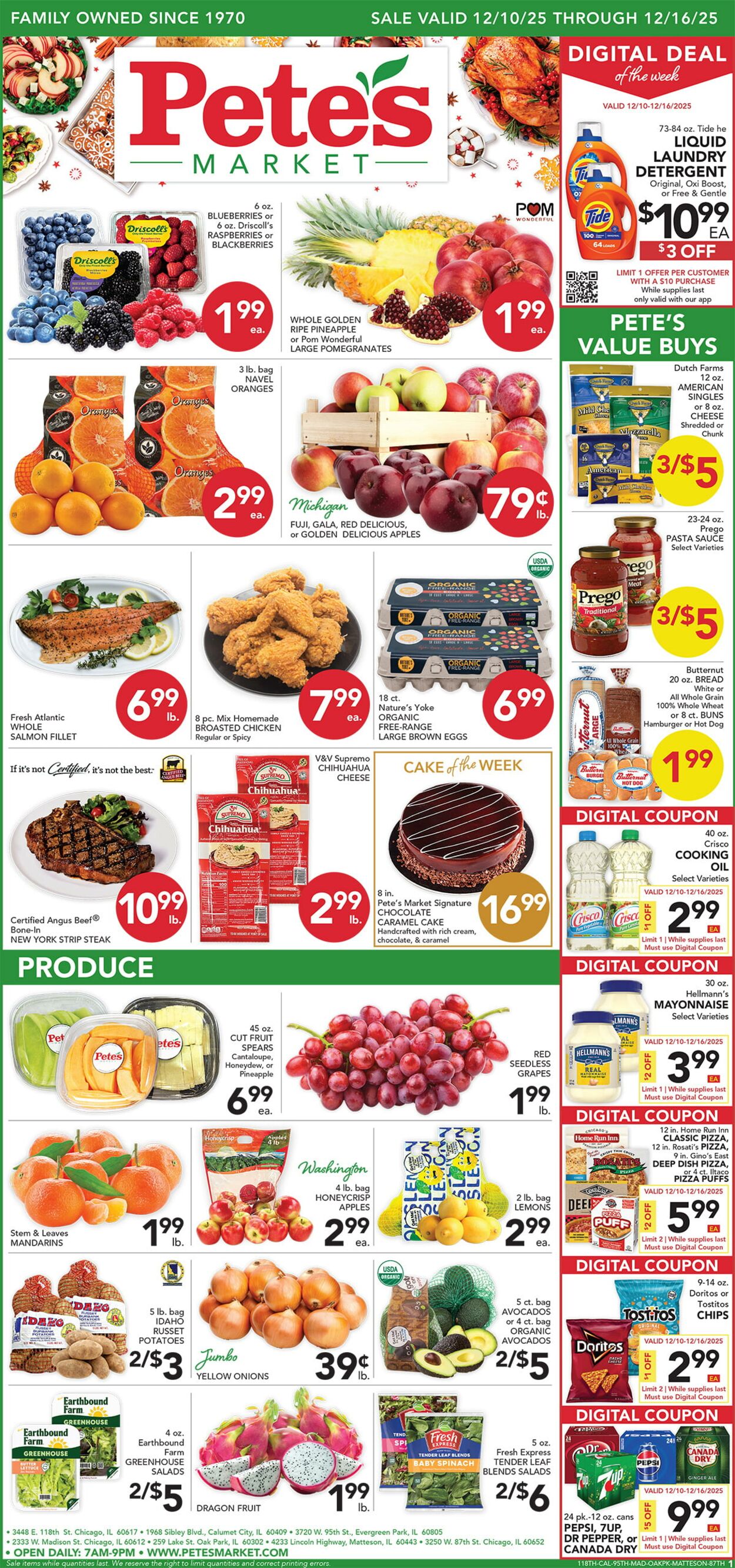 Catalogue Pete's Fresh Market from 12/10/2025