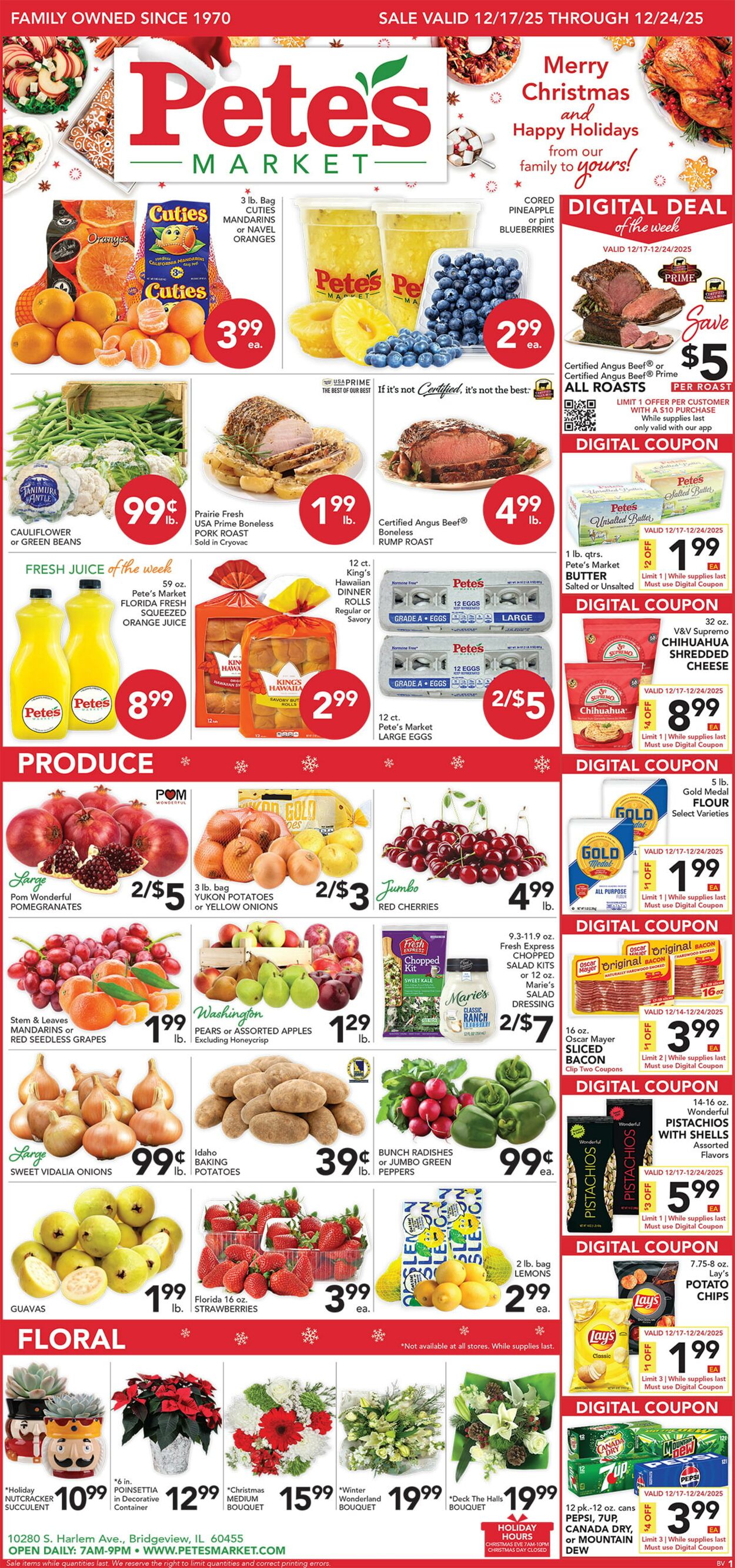 Catalogue Pete's Fresh Market from 12/10/2025