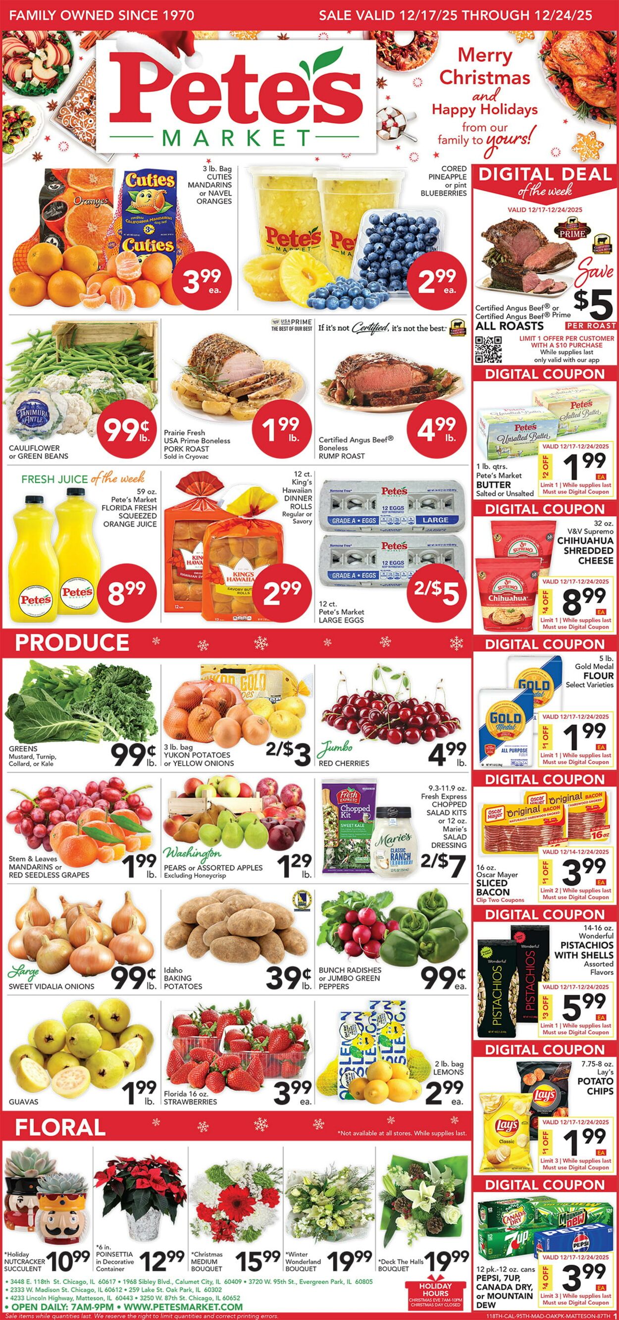 Catalogue Pete's Fresh Market from 12/10/2025
