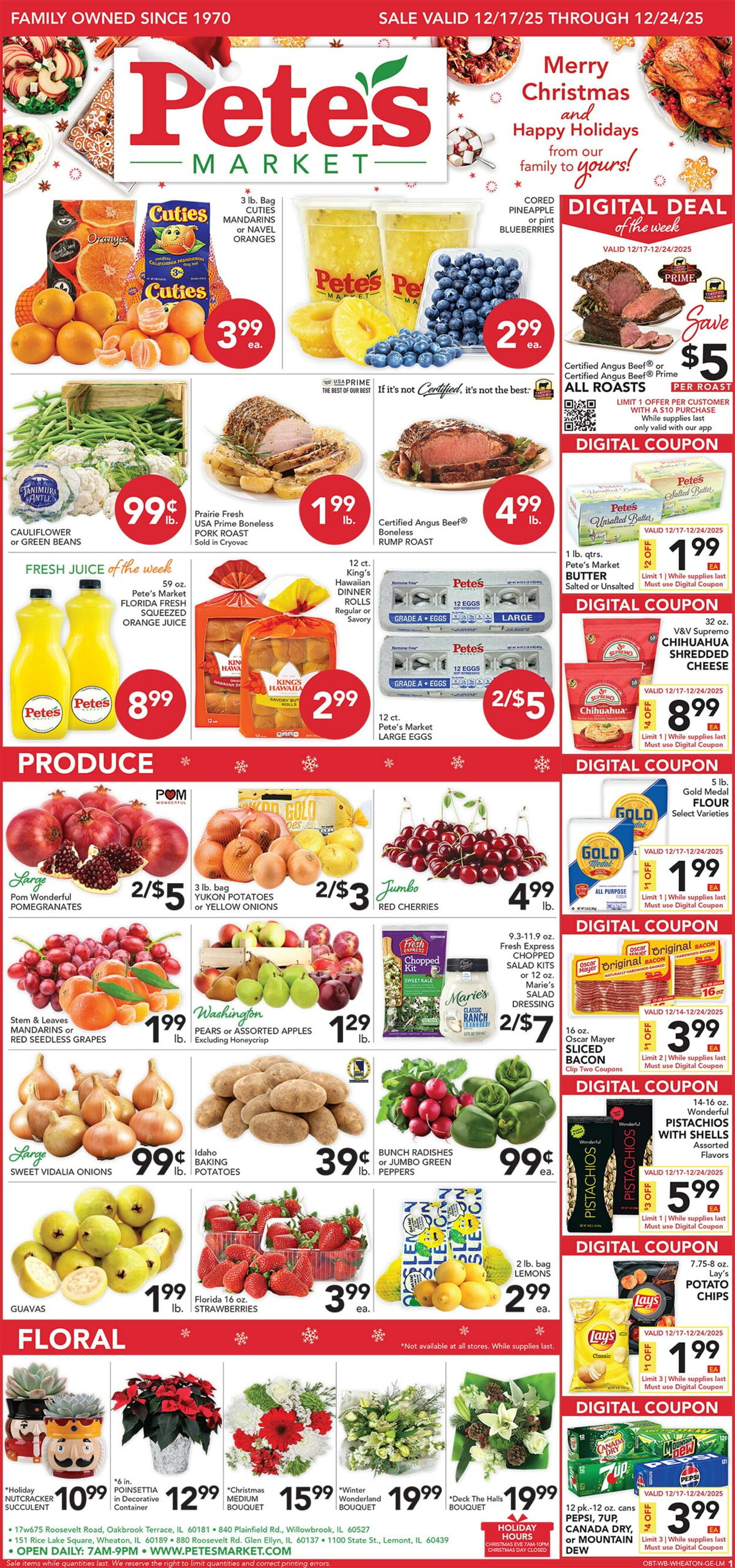 Catalogue Pete's Fresh Market from 12/17/2025