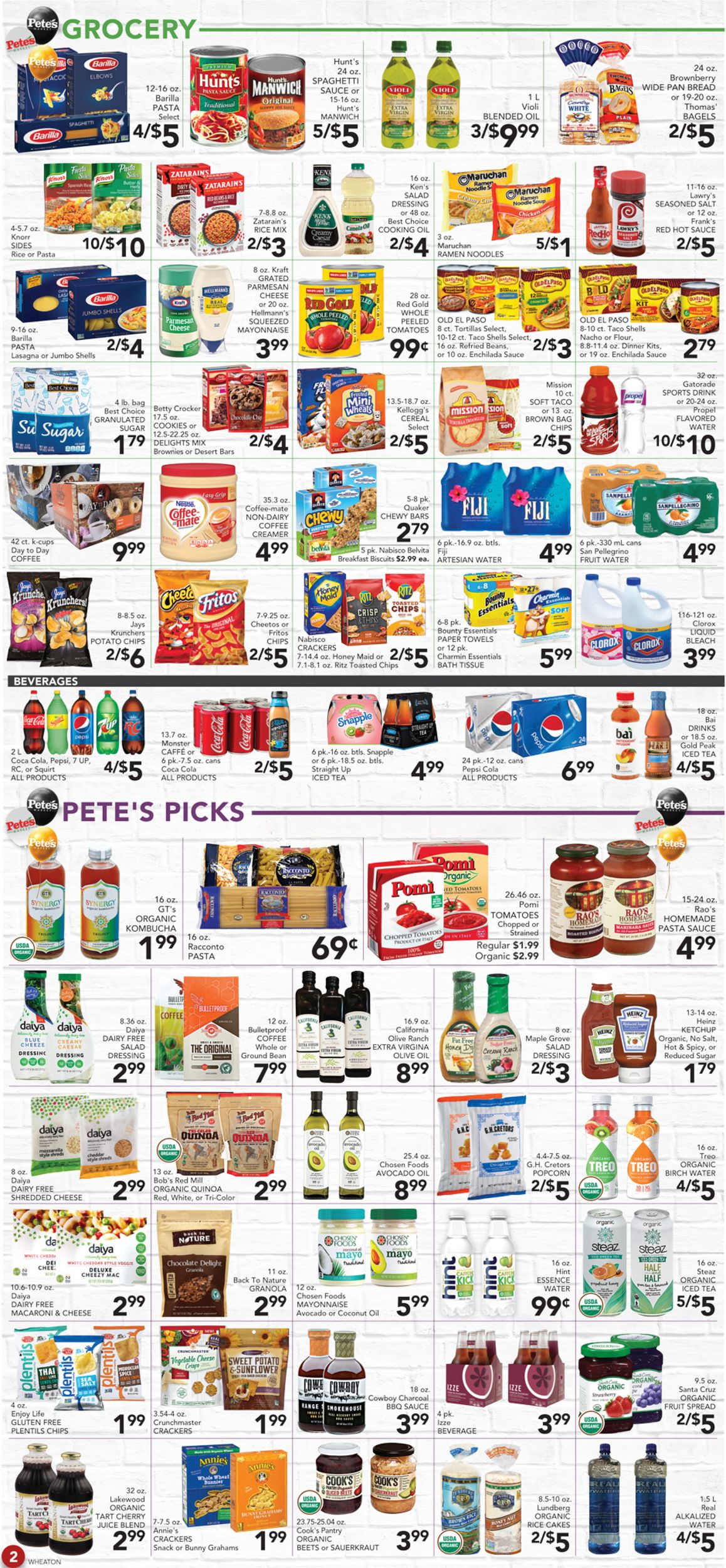 Catalogue Pete's Fresh Market from 04/24/2019