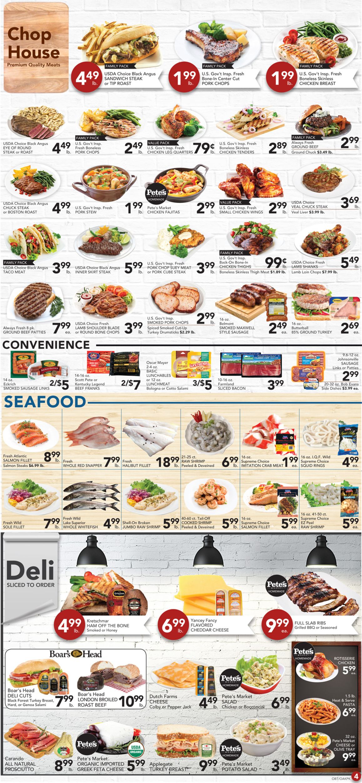 Catalogue Pete's Fresh Market from 05/08/2019