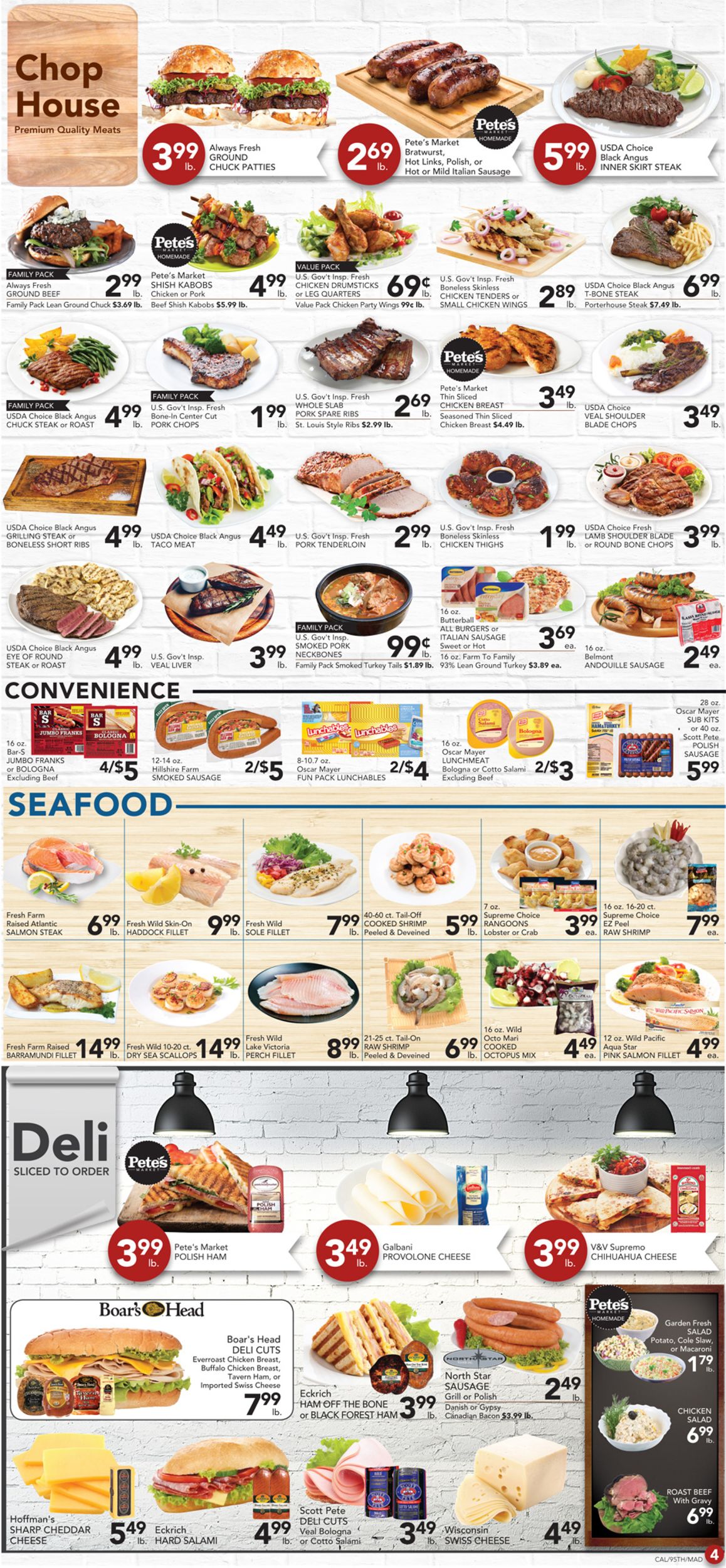 Catalogue Pete's Fresh Market from 05/15/2019
