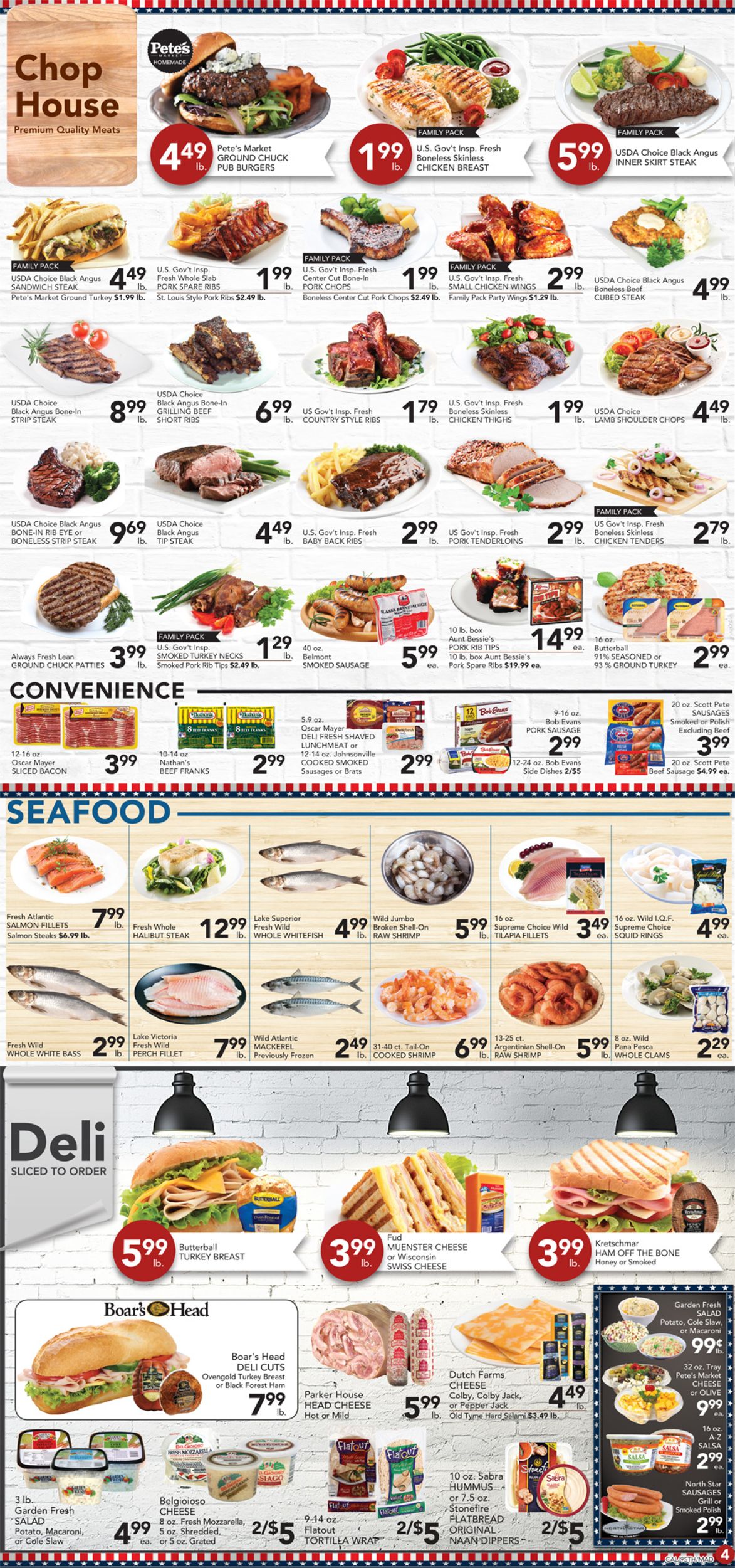 Catalogue Pete's Fresh Market from 05/22/2019