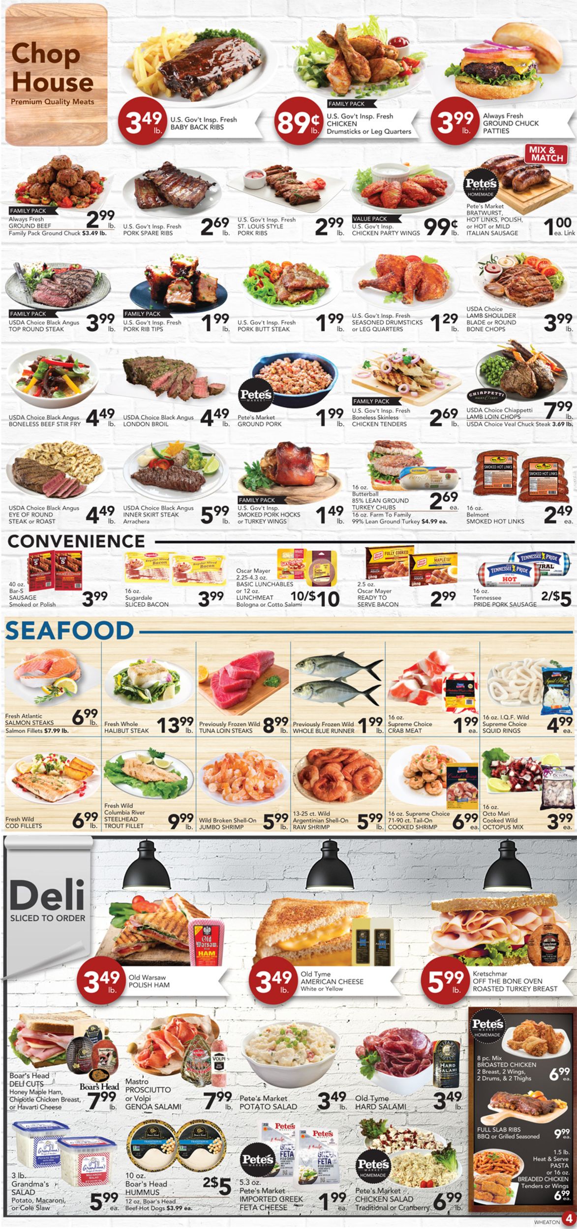 Catalogue Pete's Fresh Market from 05/29/2019
