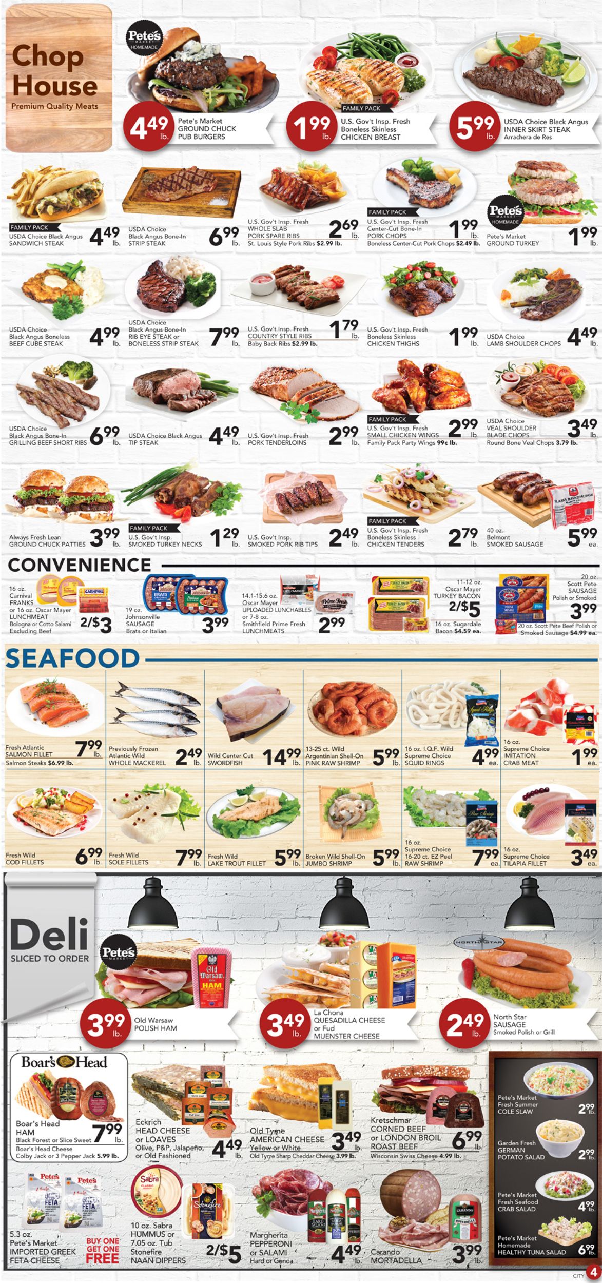 Catalogue Pete's Fresh Market from 06/12/2019