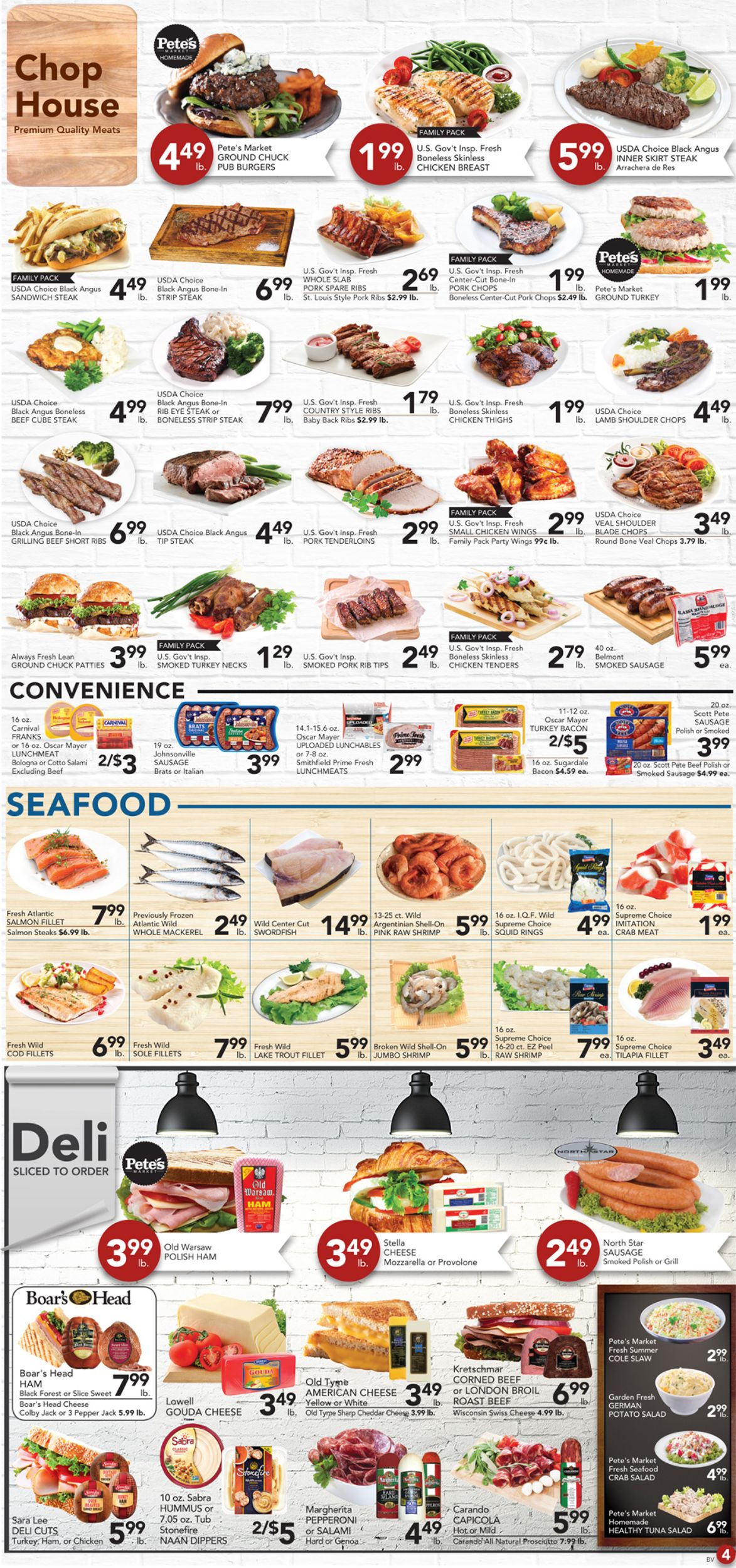 Catalogue Pete's Fresh Market from 06/12/2019