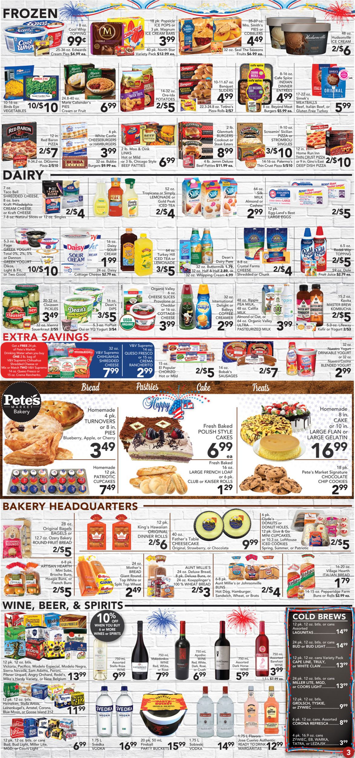 Catalogue Pete's Fresh Market from 06/26/2019