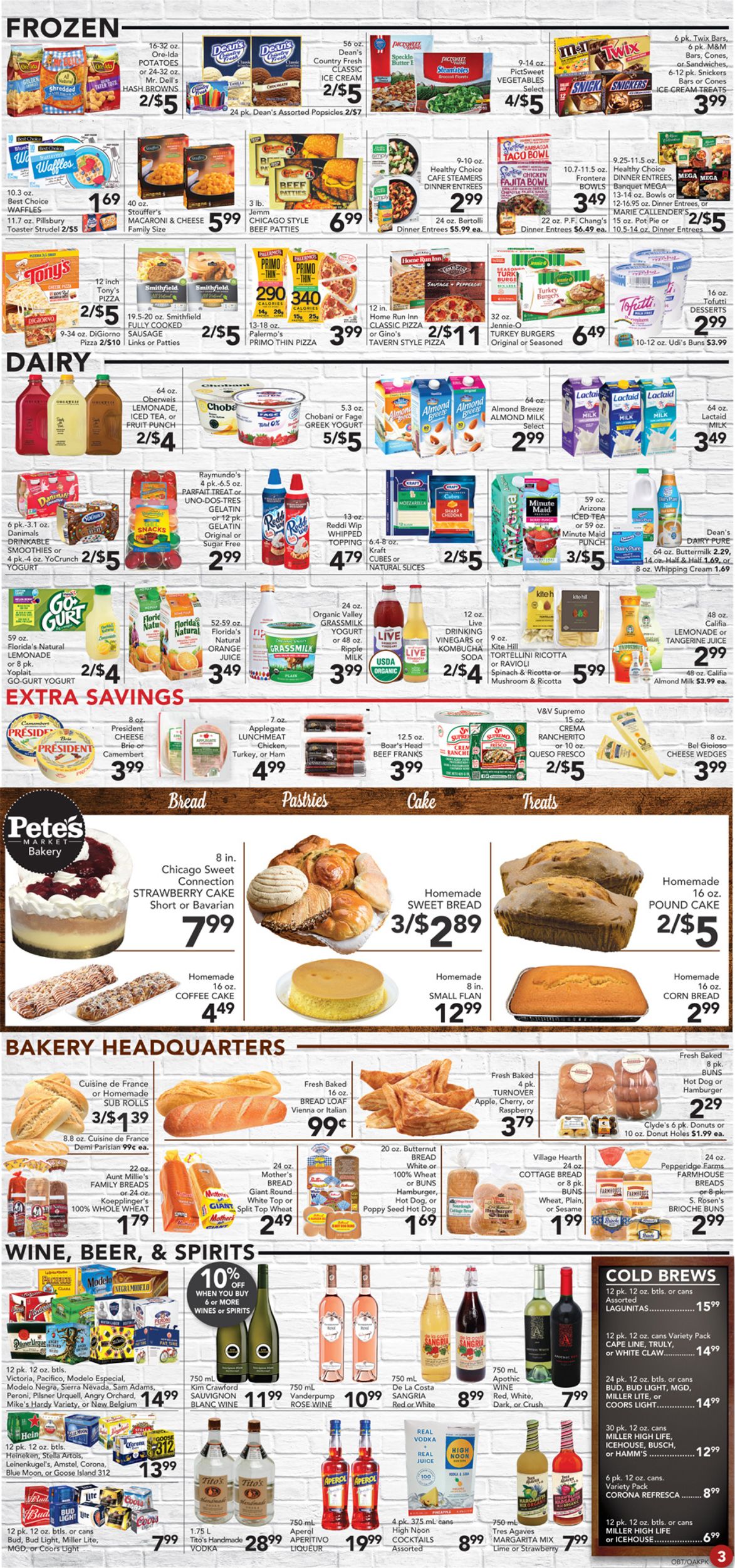 Catalogue Pete's Fresh Market from 07/17/2019