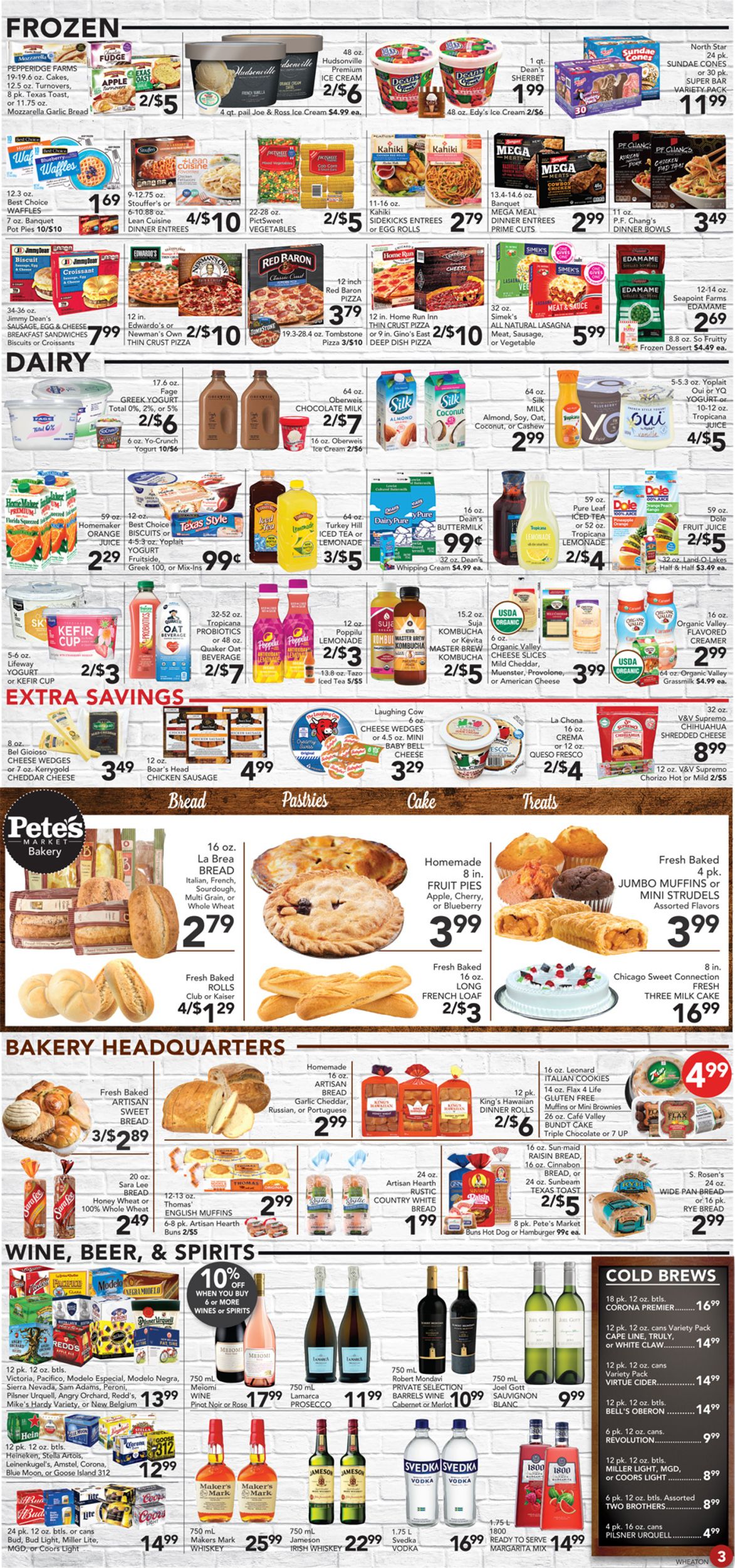 Catalogue Pete's Fresh Market from 07/24/2019