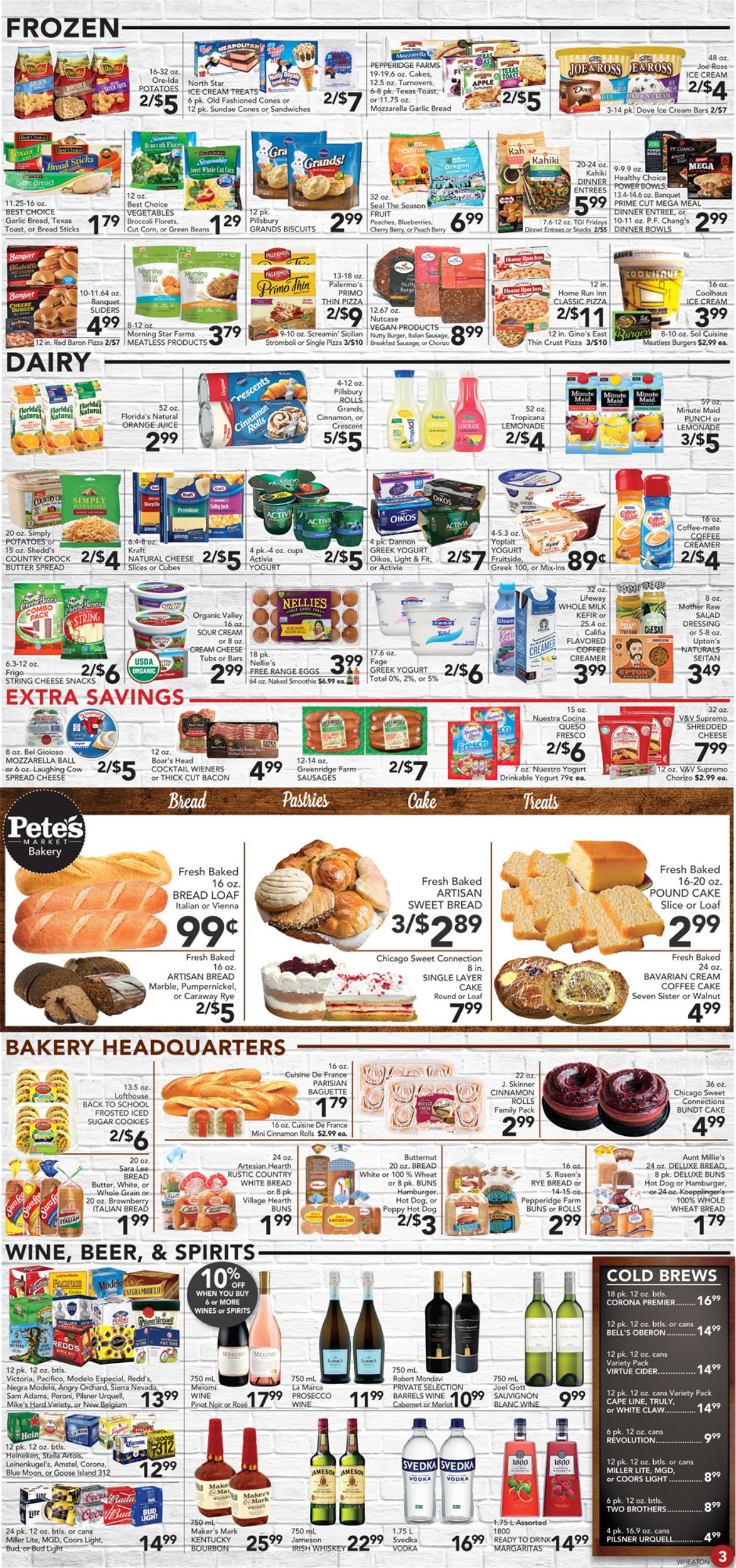 Catalogue Pete's Fresh Market from 08/14/2019
