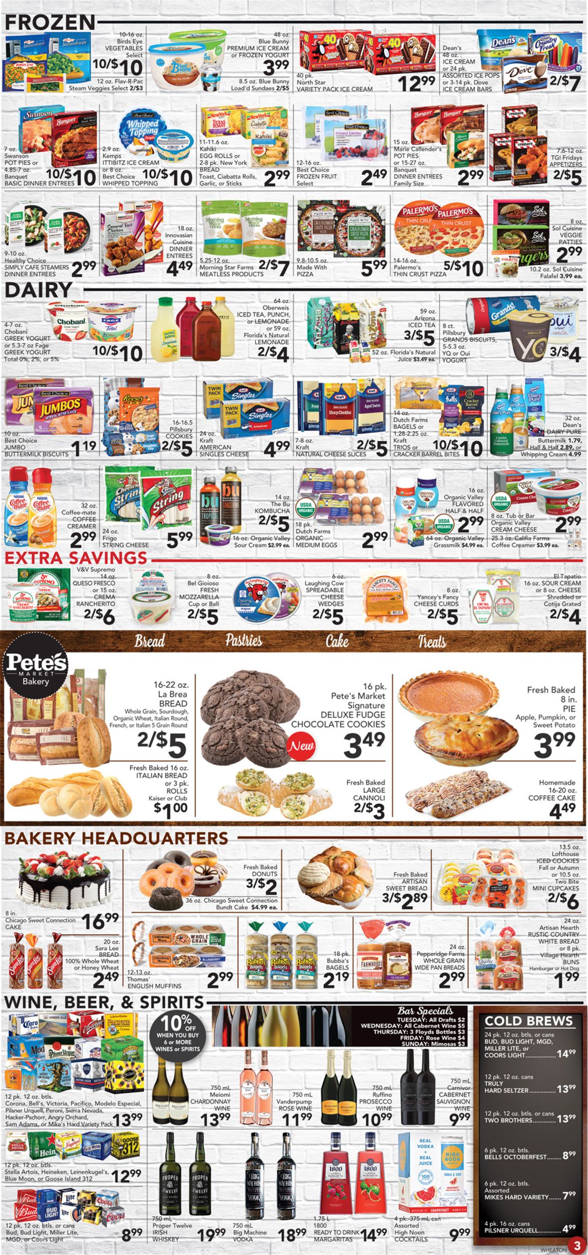 Catalogue Pete's Fresh Market from 09/18/2019