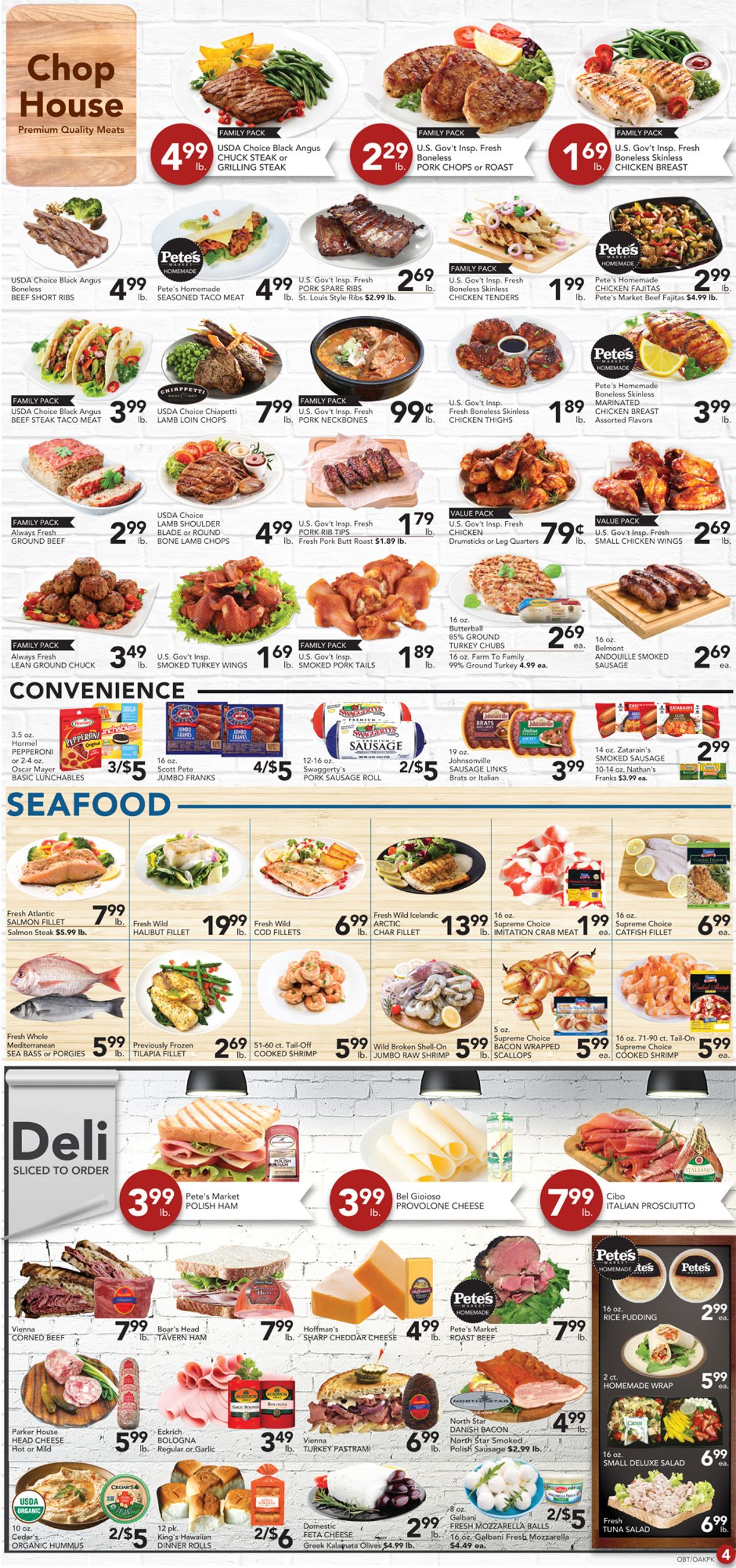 Catalogue Pete's Fresh Market from 10/02/2019