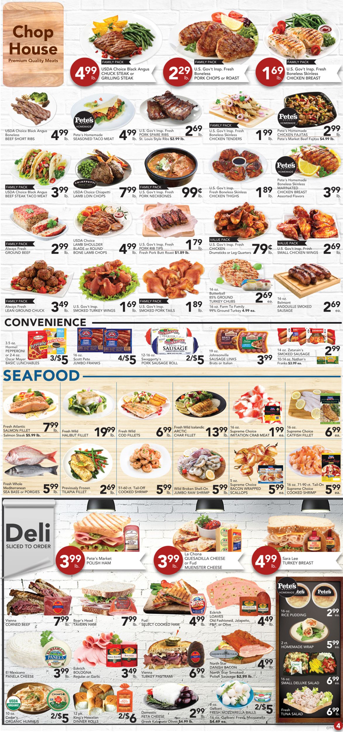 Catalogue Pete's Fresh Market from 10/02/2019