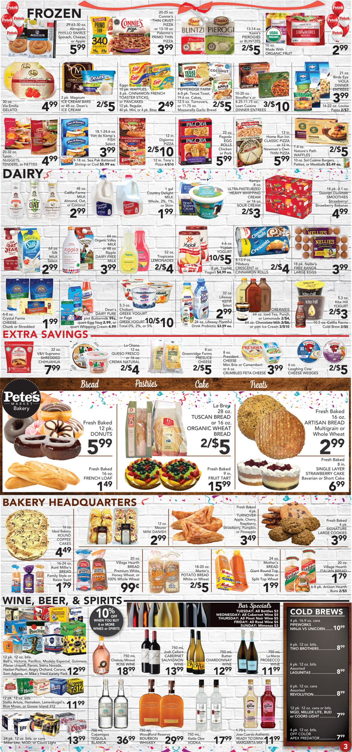 Catalogue Pete's Fresh Market from 10/09/2019