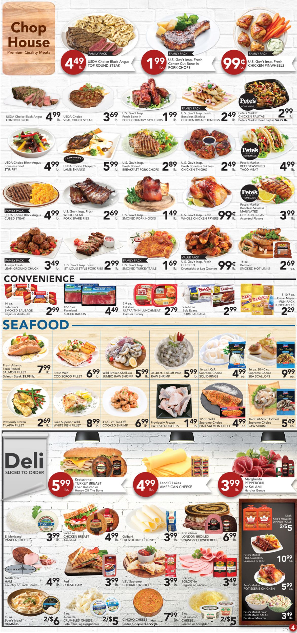 Catalogue Pete's Fresh Market from 10/16/2019