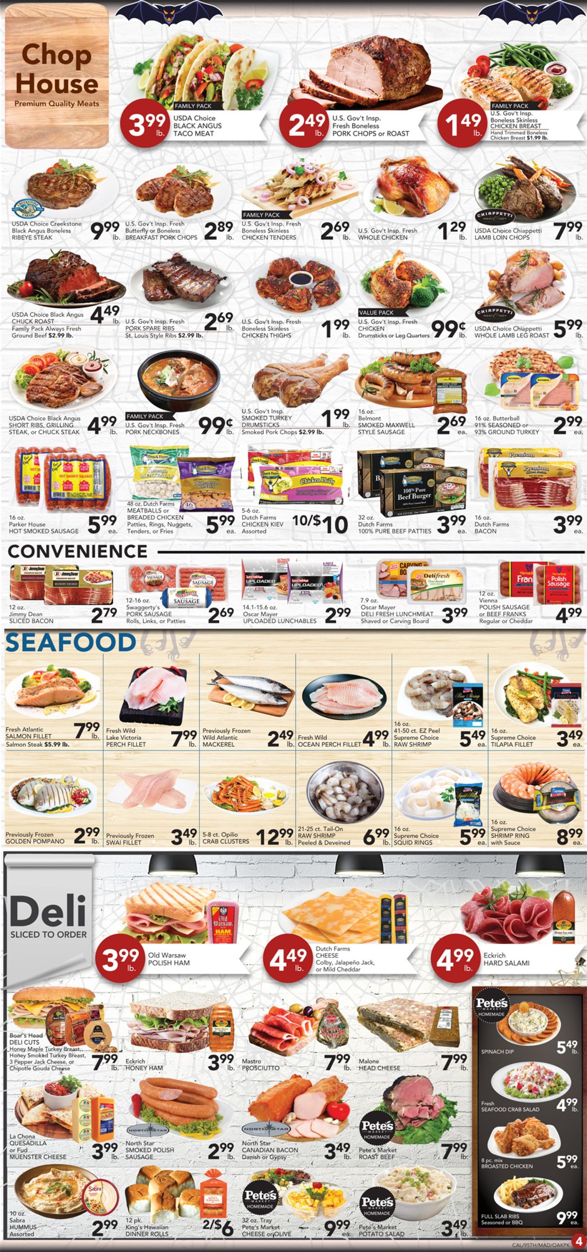 Catalogue Pete's Fresh Market from 10/23/2019